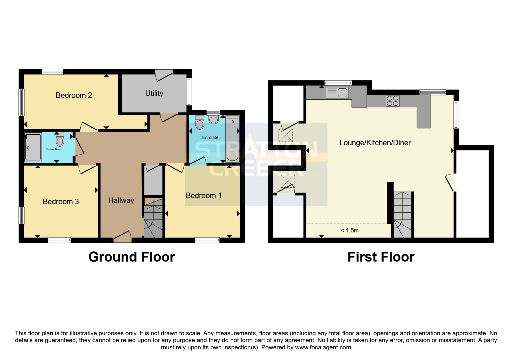 Wendaway,, Shutta, Cornwall floorplan