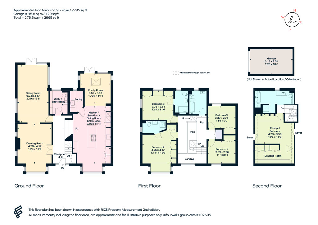 10A, Kirkwick Avenue, Harpenden floorplan