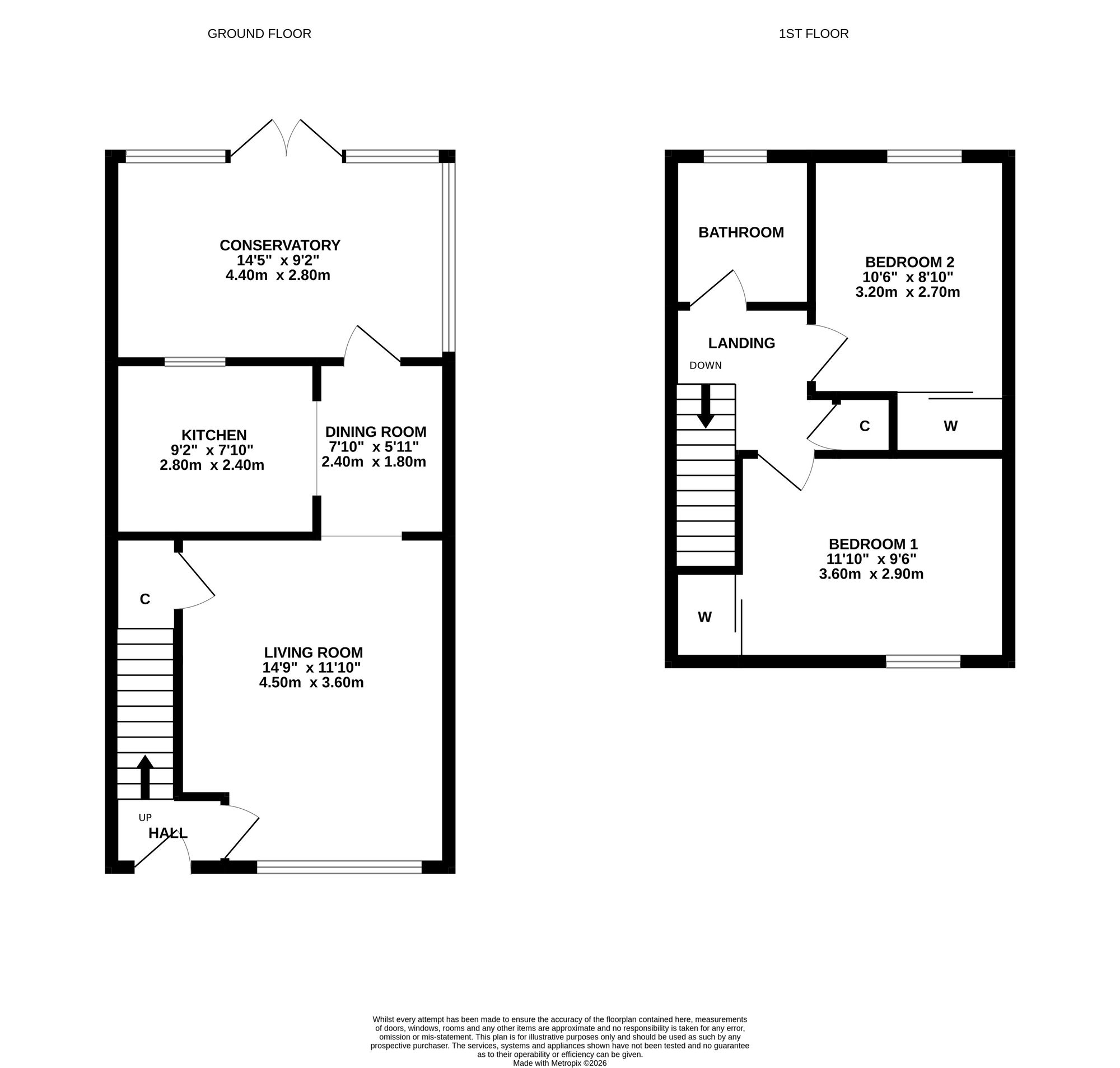 34 North Bank Park, Bo'ness floorplan