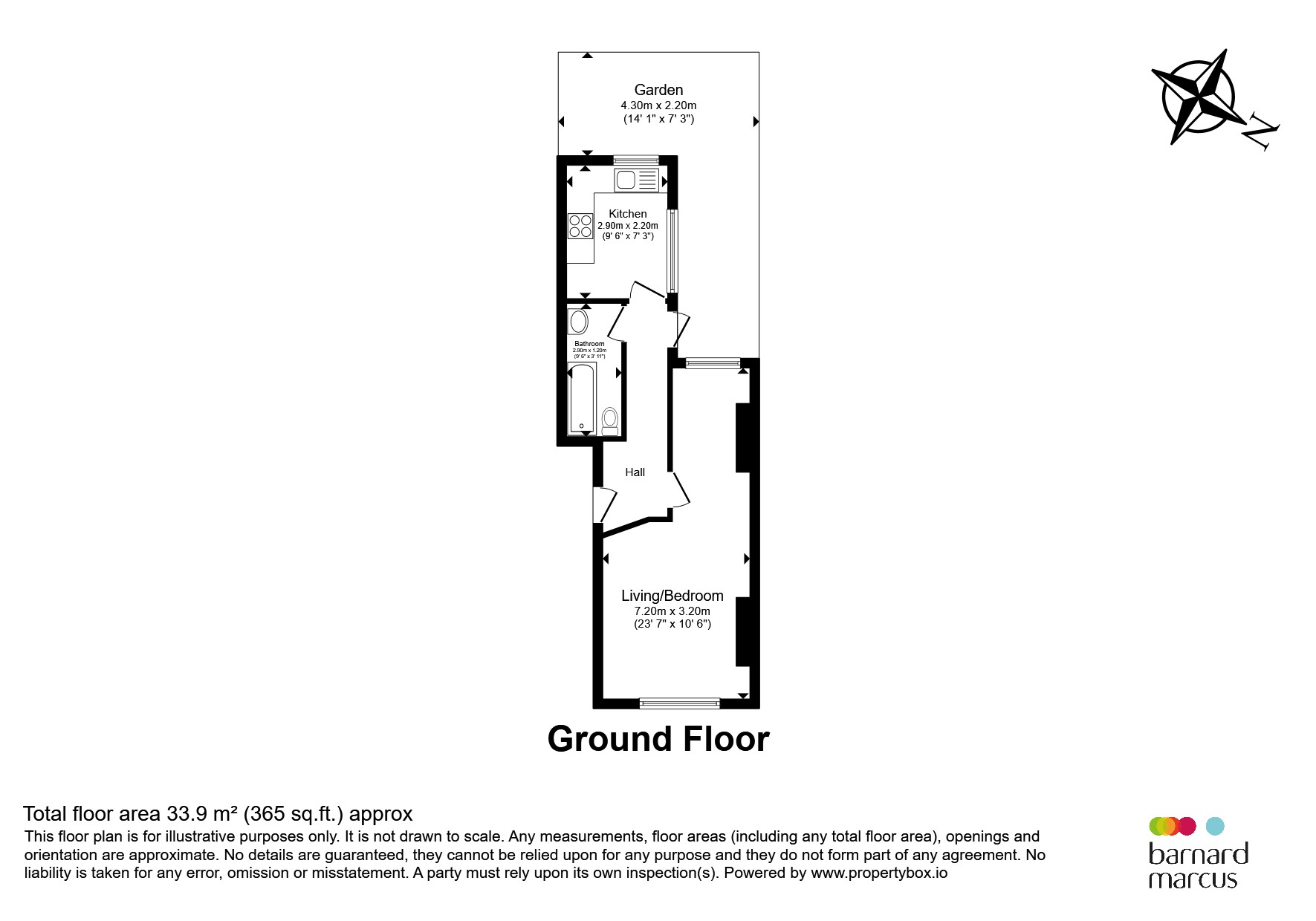 Raynham Road, London floorplan
