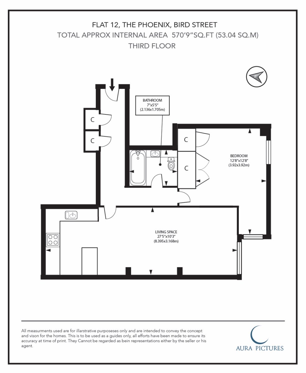 Bird Street, Marylebone floorplan