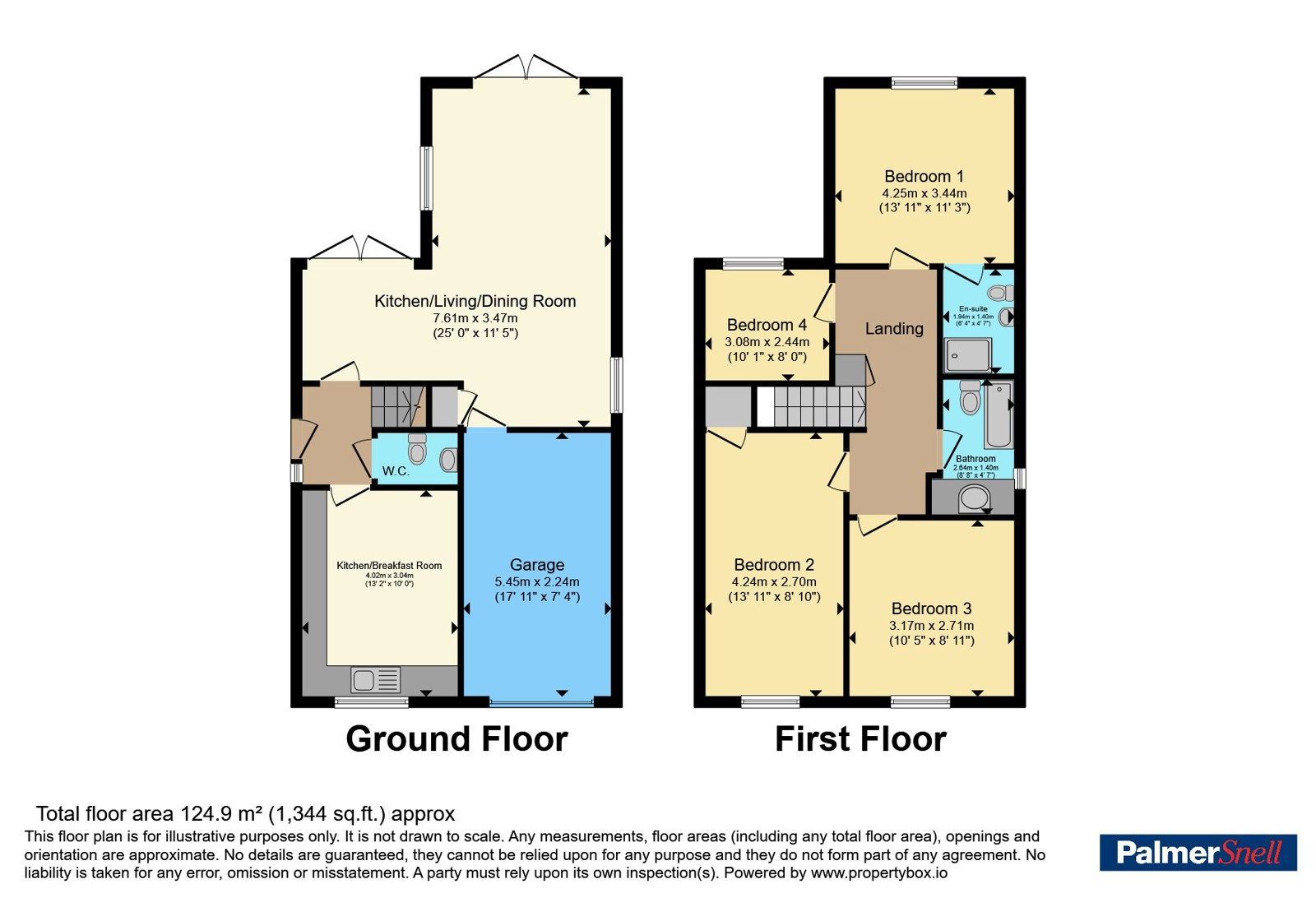 Brook House, Newtown,, Coat Road, Somerset floorplan