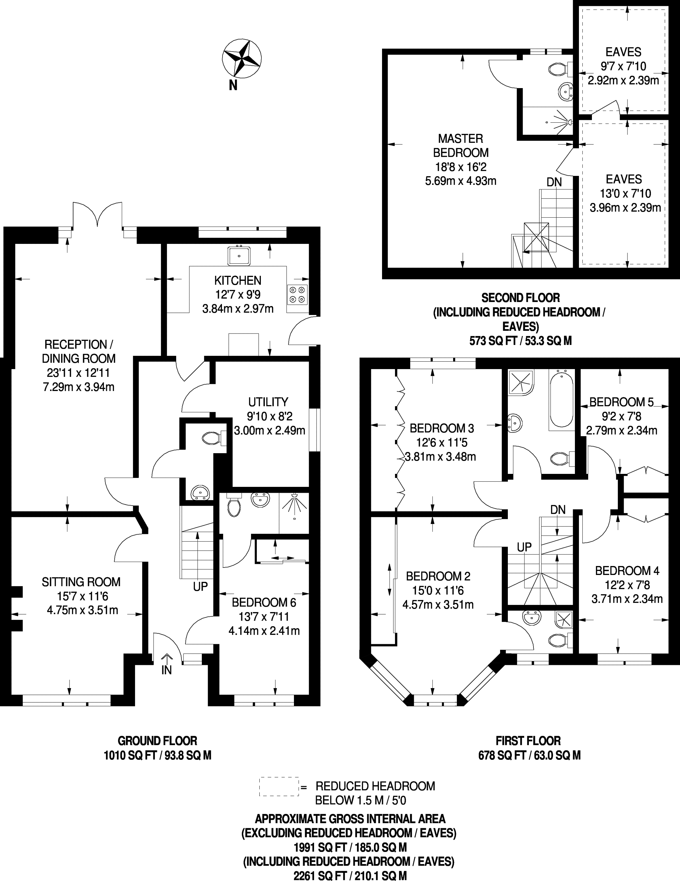 6 Bedrooms Semi-detached house to rent in Franks Avenue, New Malden KT3