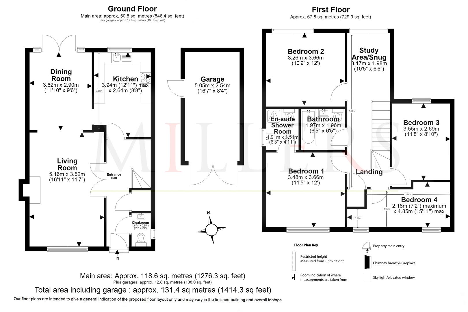 Oakland Mews, Ongar floorplan