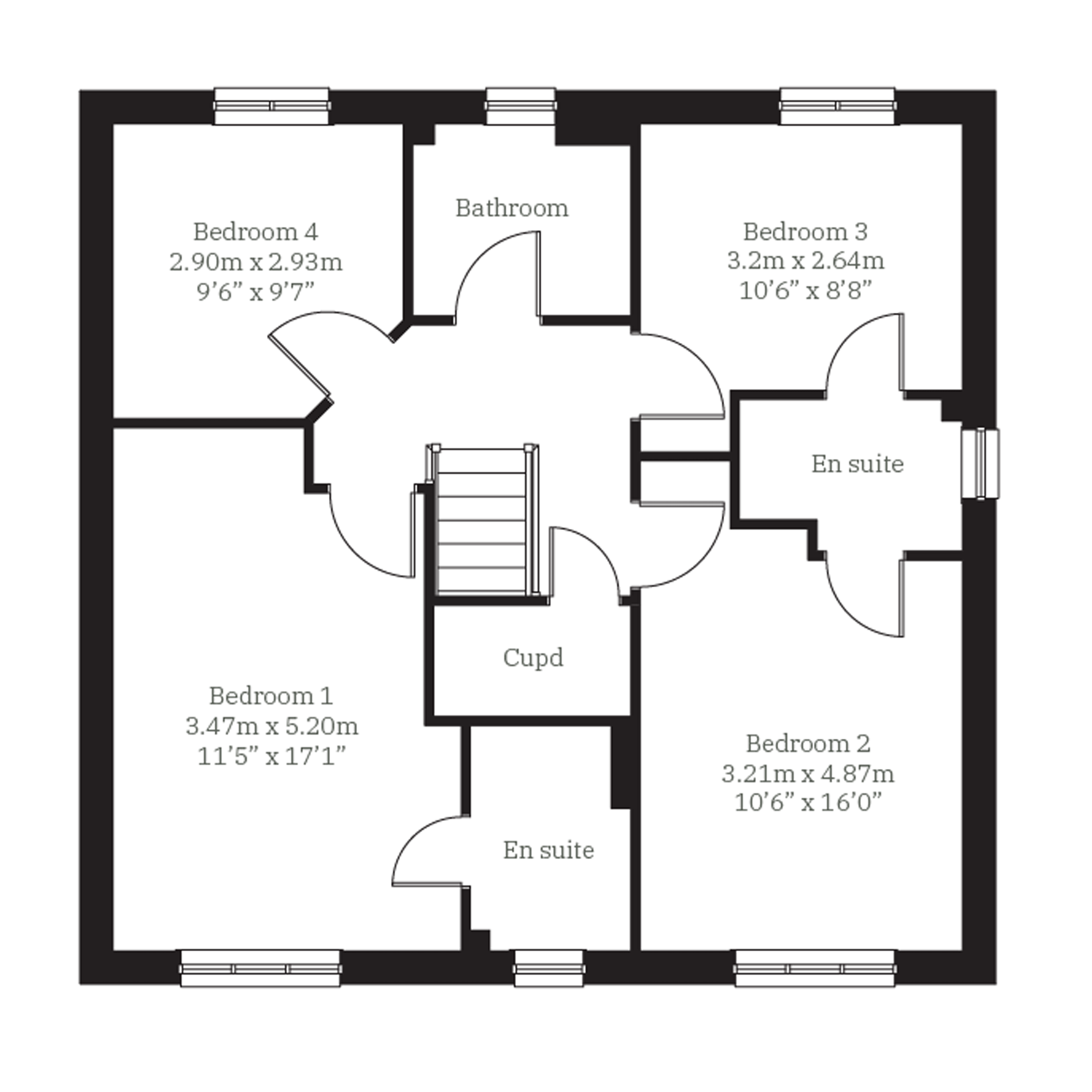 485, Westgate Park, Llanilltern, Creigiau, County Of Cardiff floorplan