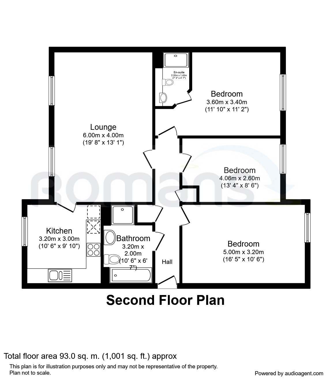 3 Bedrooms Flat to rent in Trevelyan Court, Windsor SL4