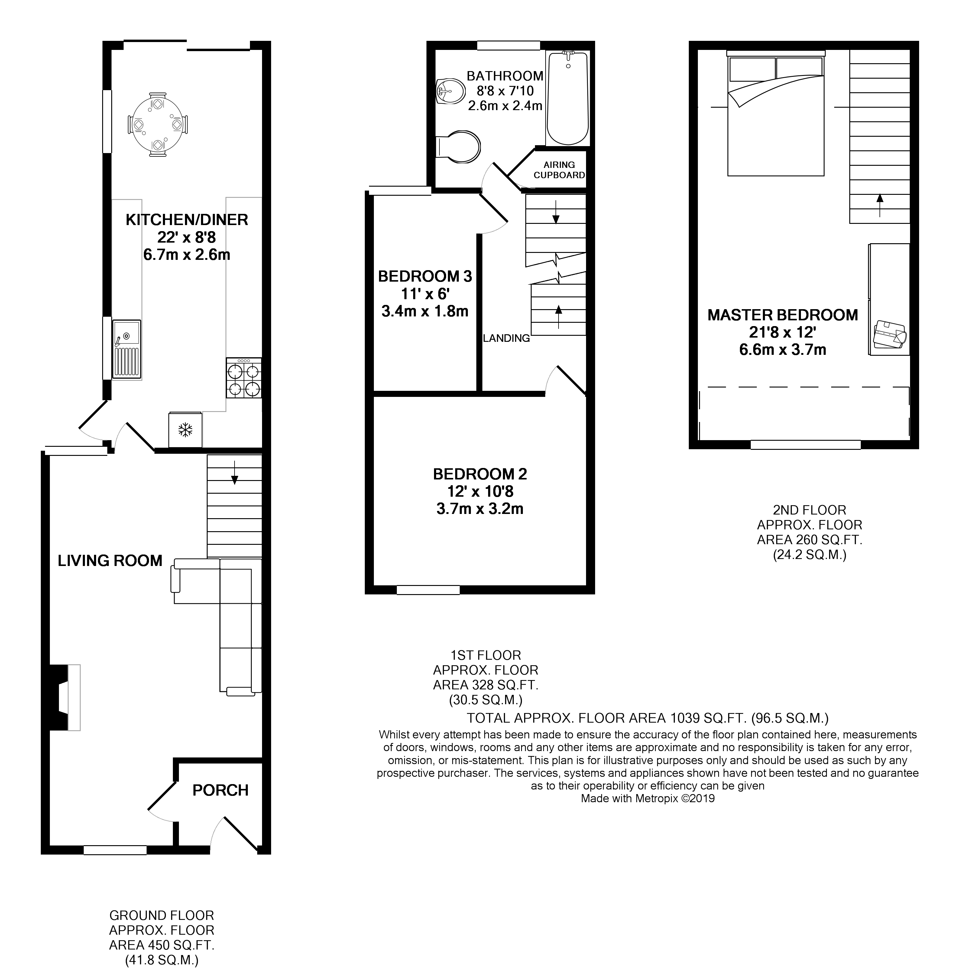 3 Bedrooms End terrace house for sale in Guardswell Place, Seaford BN25