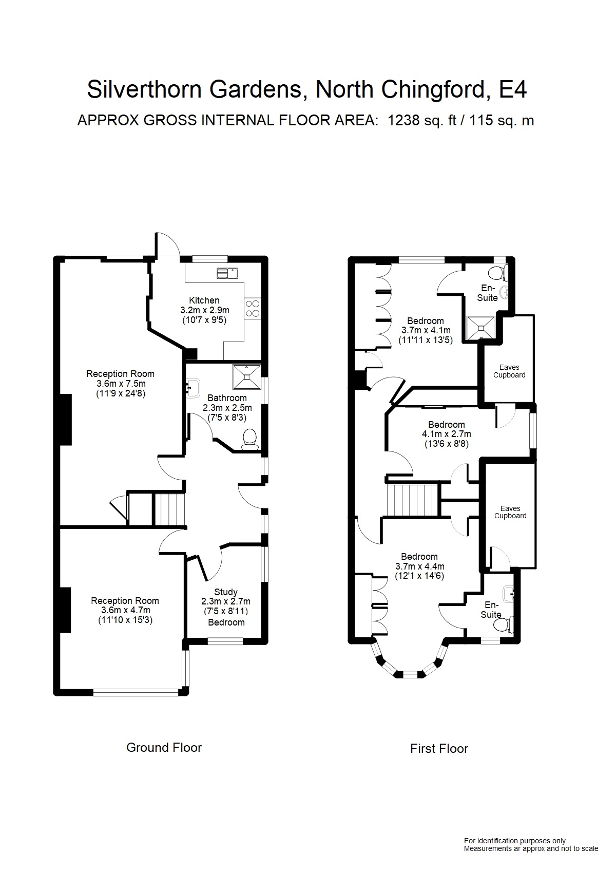 3 Bedrooms Semi-detached house for sale in Silverthorn Gardens, London E4