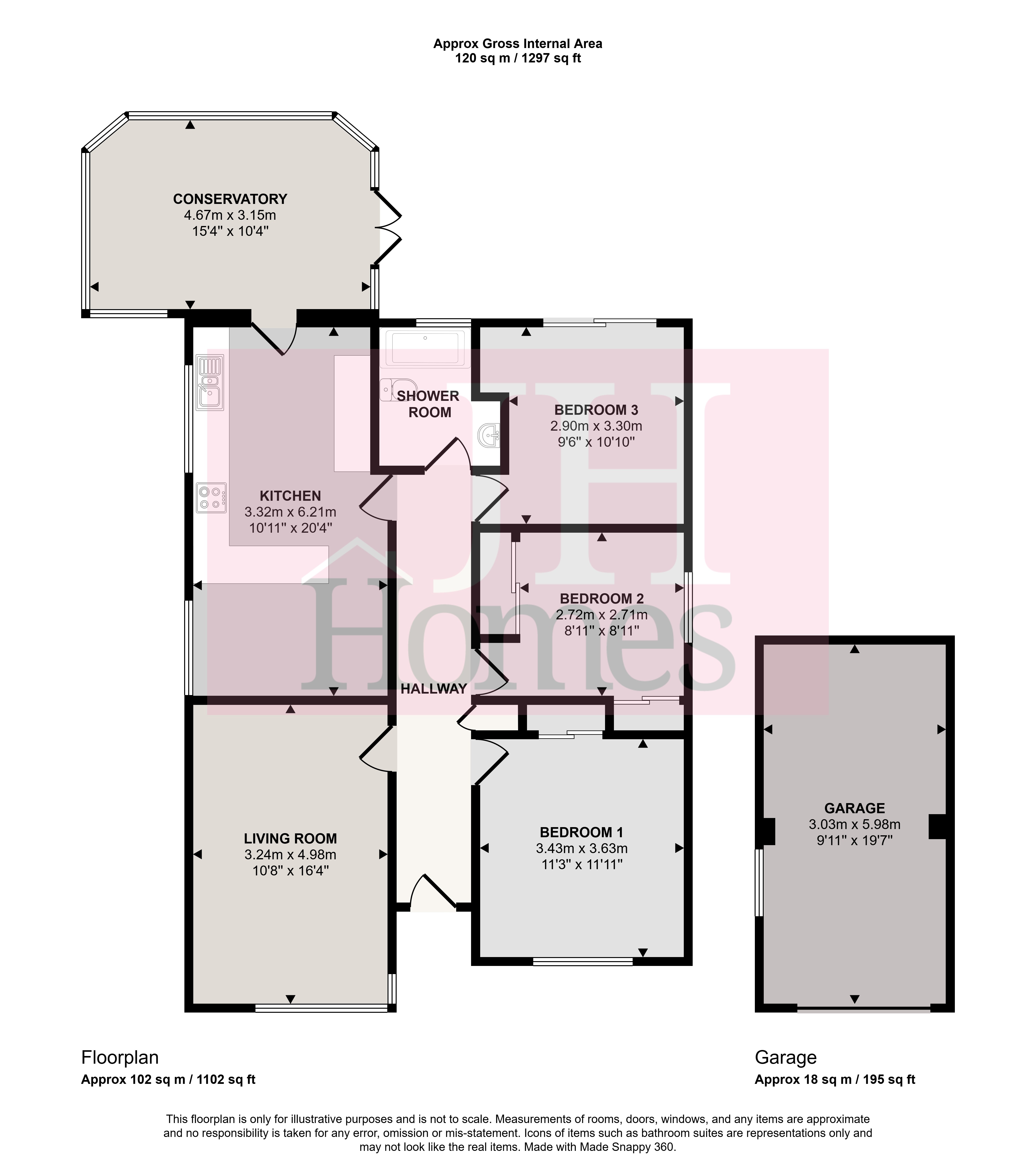 3, Silecroft Gardens, Barrow-in-Furness floorplan