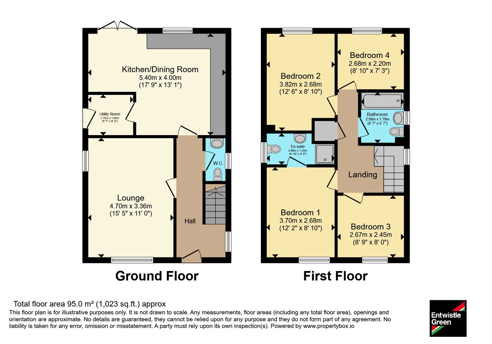 31, Prestall Court, Lancashire floorplan