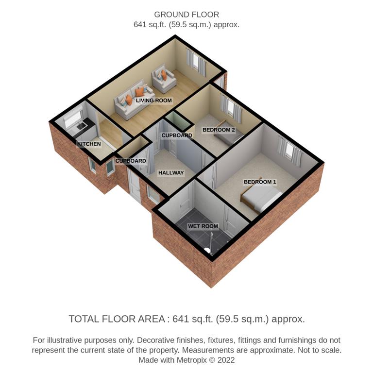 Queens Road, Bristol BS13, 2 bedroom flat for sale