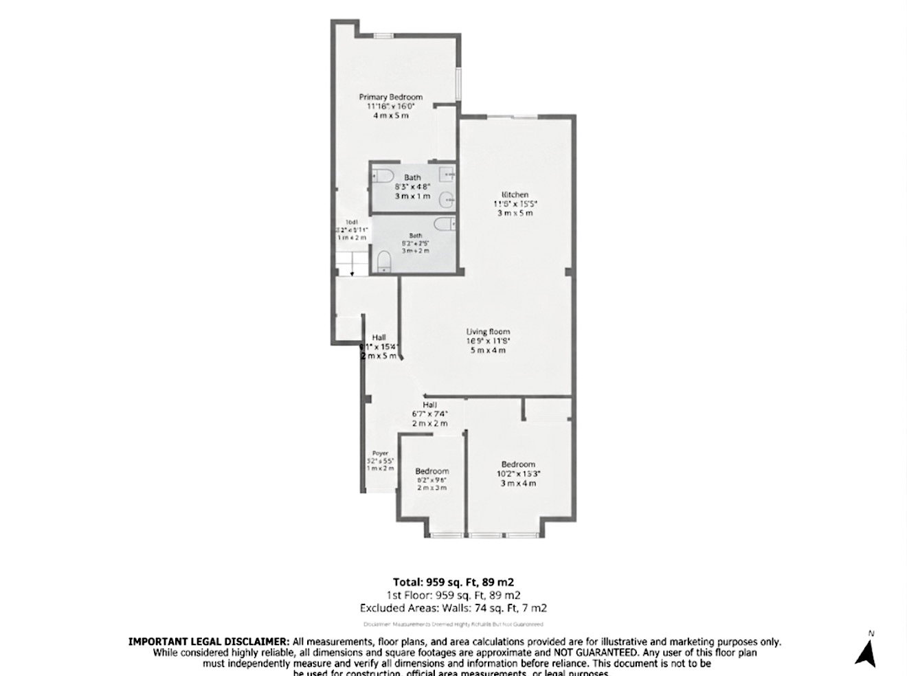 108, Cobbold Road, London floorplan