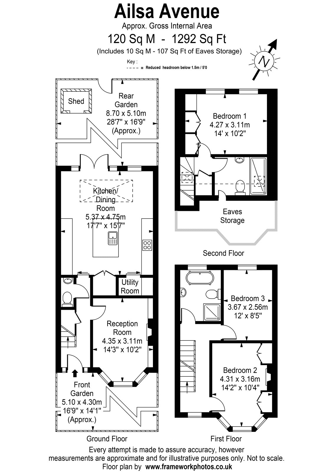 Ailsa Avenue, St Margarets floorplan
