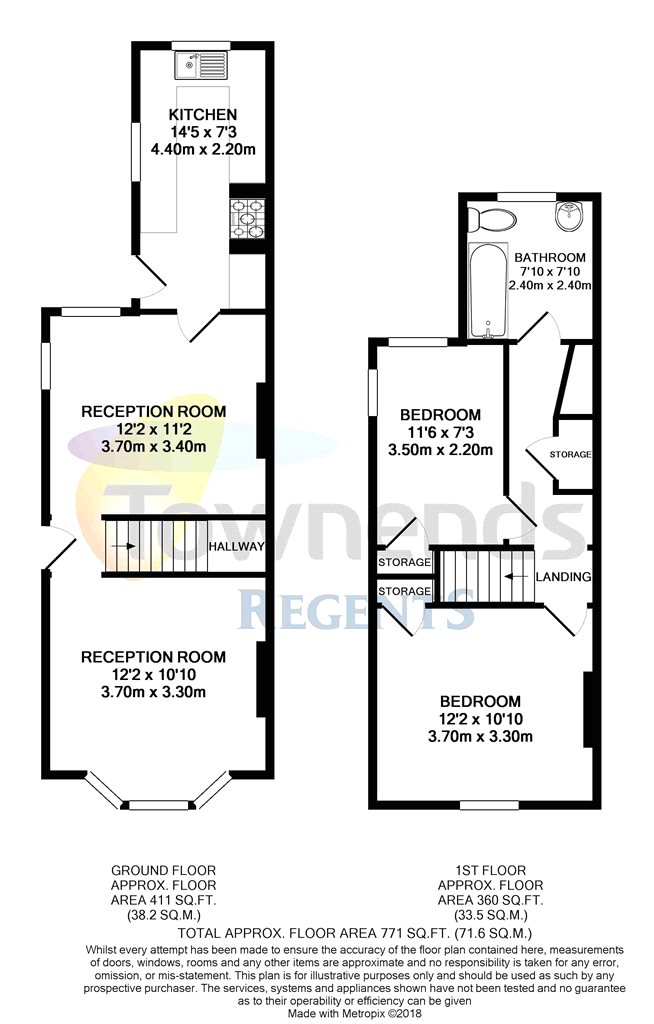 2 Bedrooms Semi-detached house for sale in Royal Oak Road, Woking, Surrey GU21