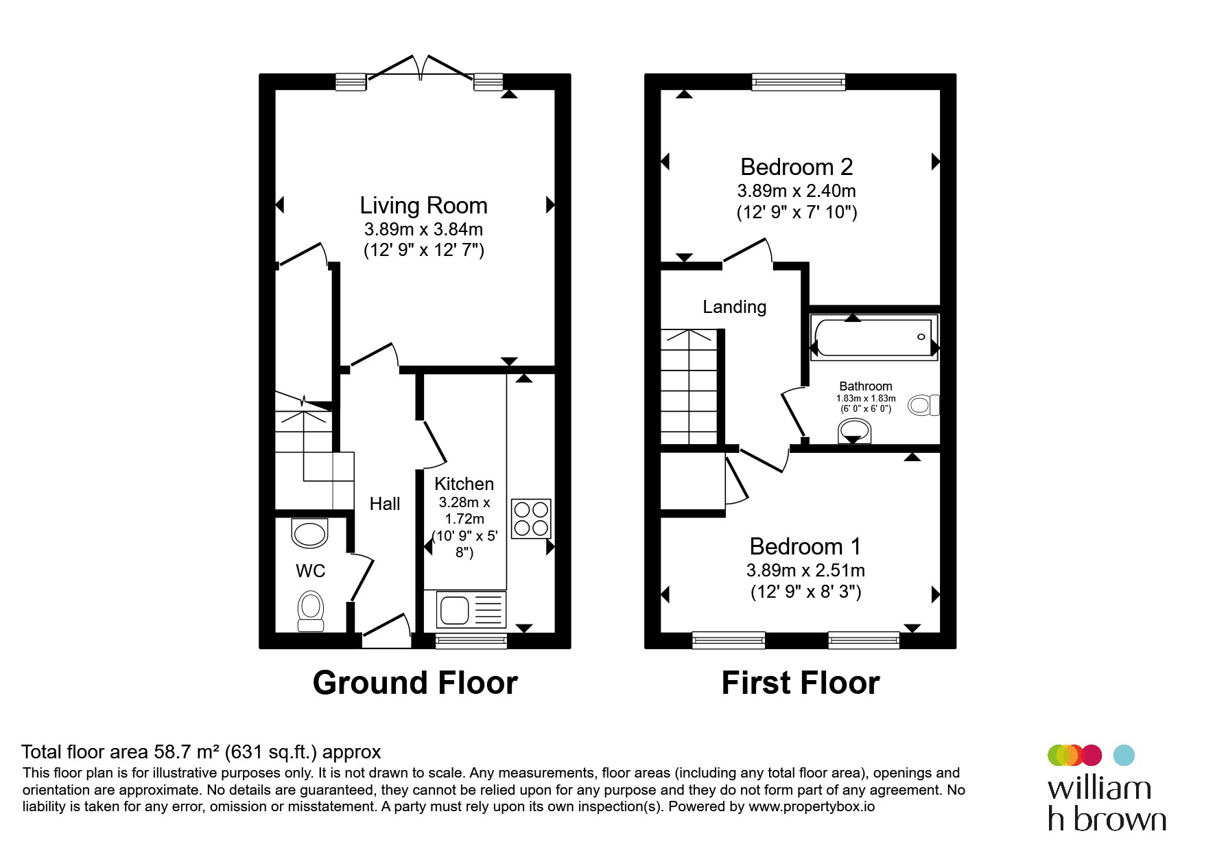32, Mascot Square, Colchester floorplan