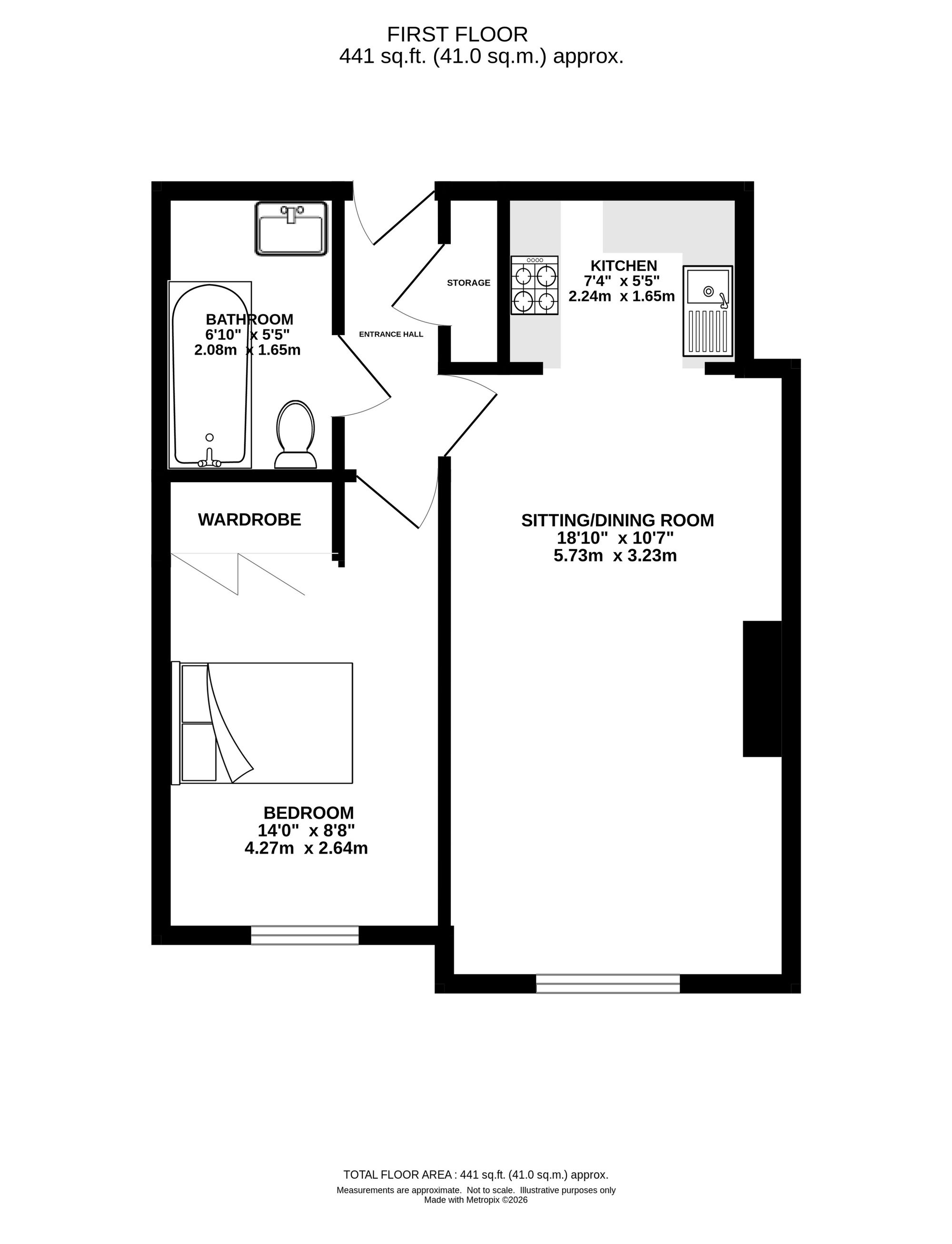 8 Regent Court Groby Road, Altrincham floorplan