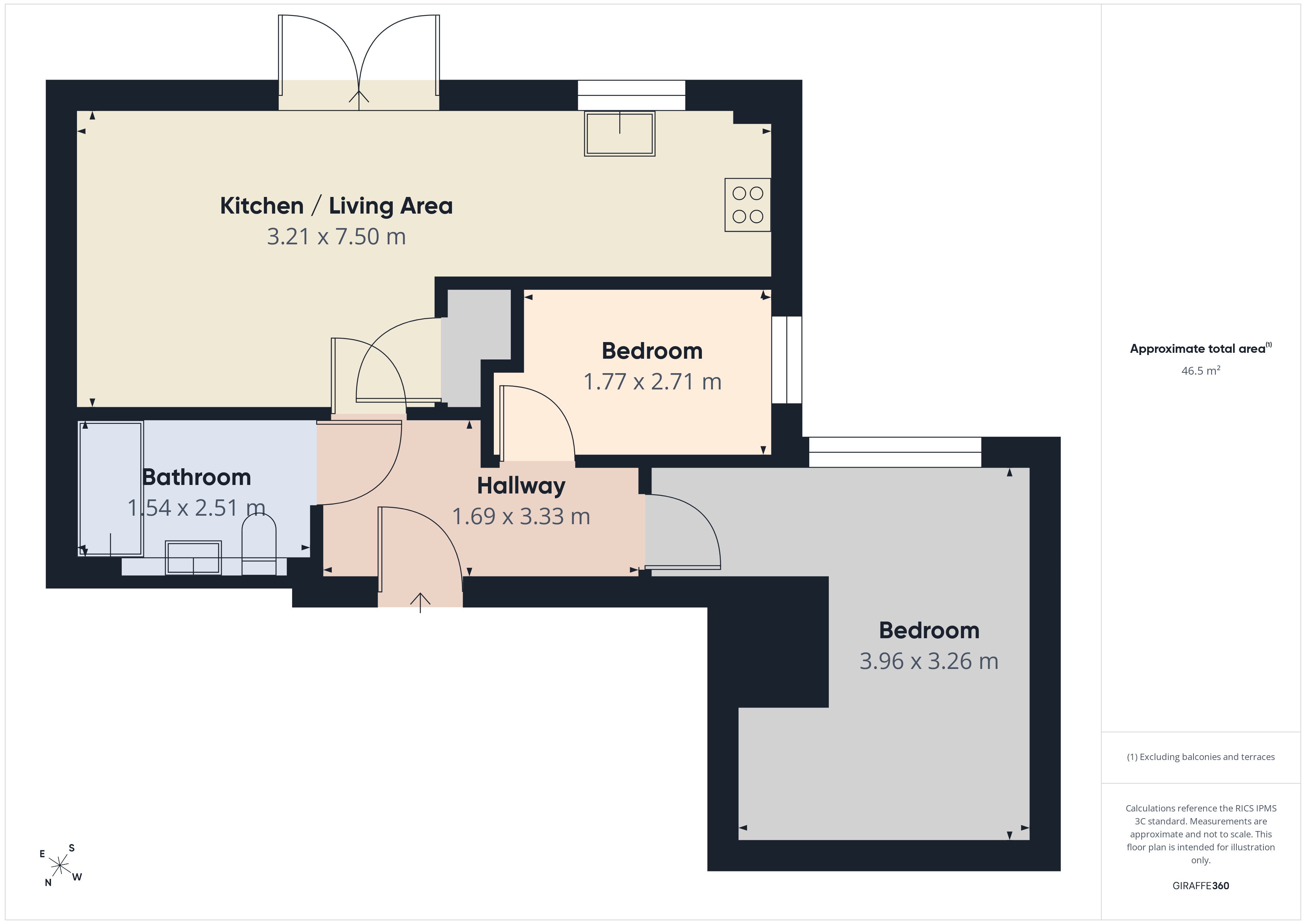 31, The Victory, Oldham floorplan