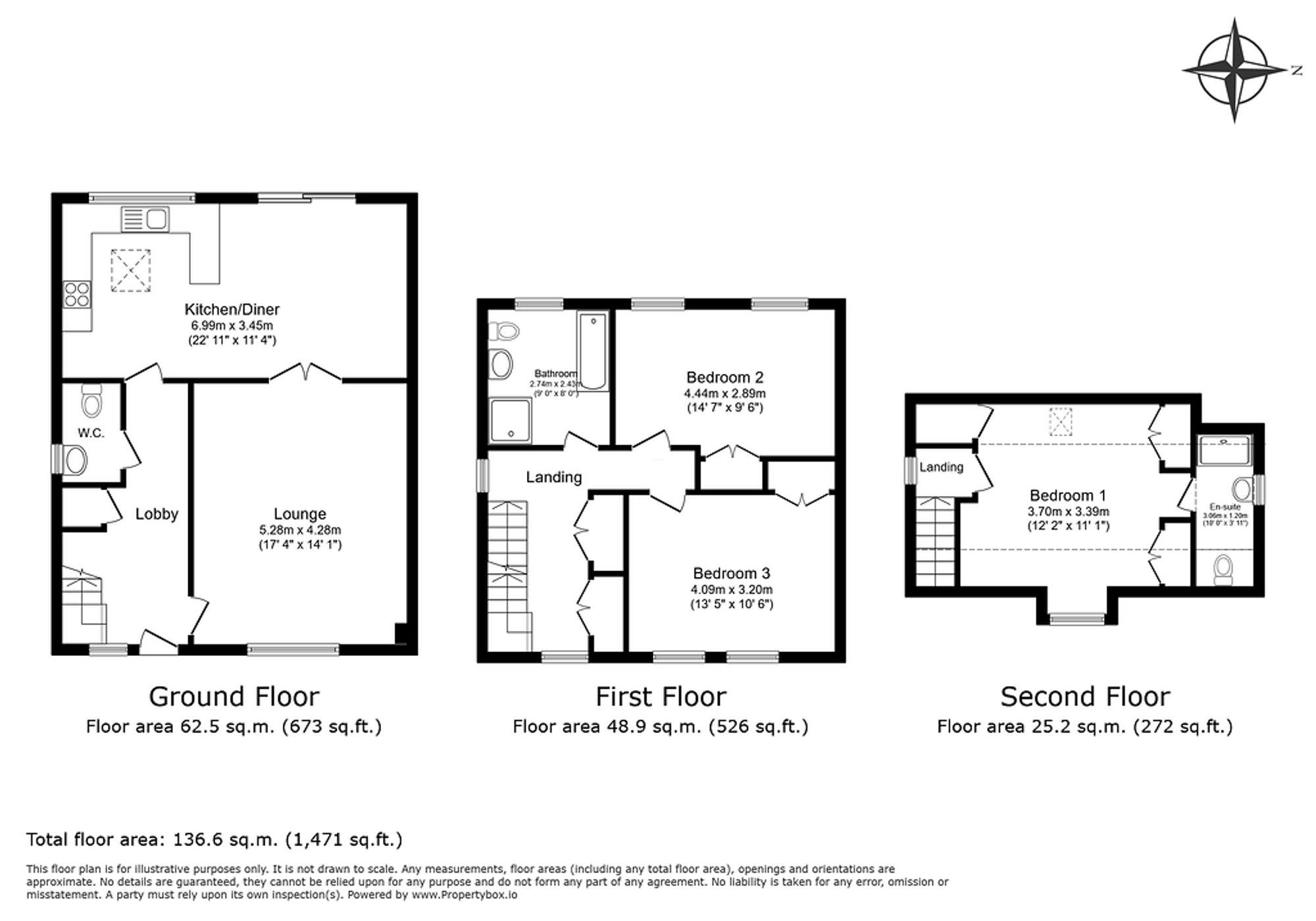 8 The Cedars, Bassingbourn floorplan