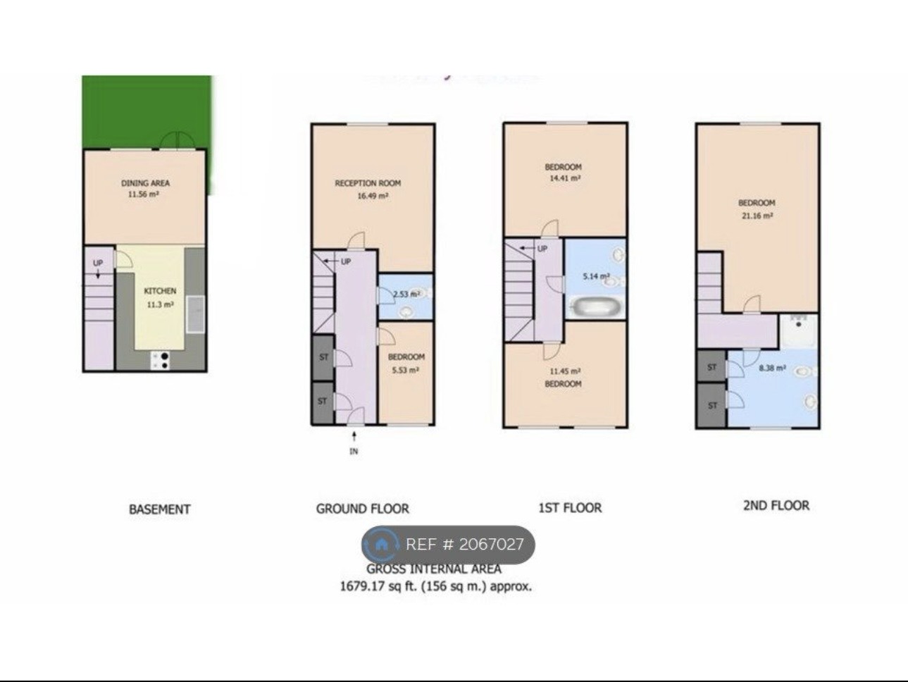 64, Burroughs Drive, Dartford floorplan