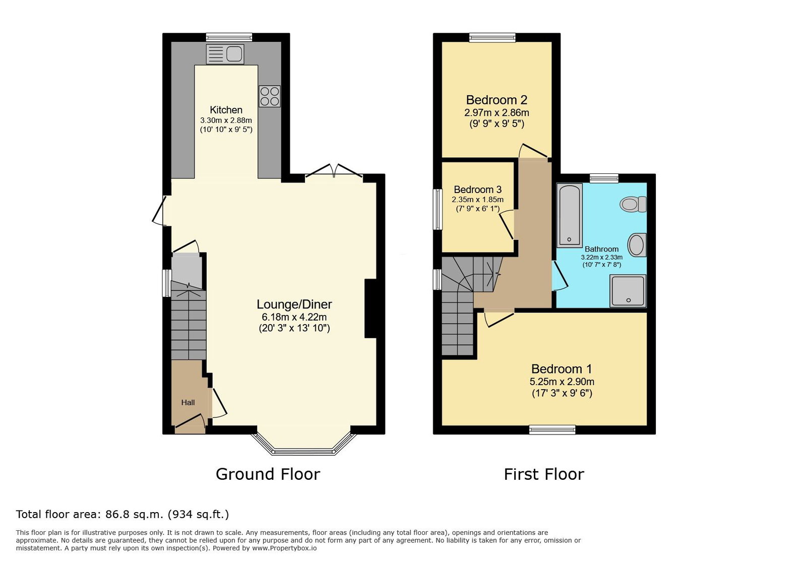 50, Sydenham Avenue, Abergele floorplan