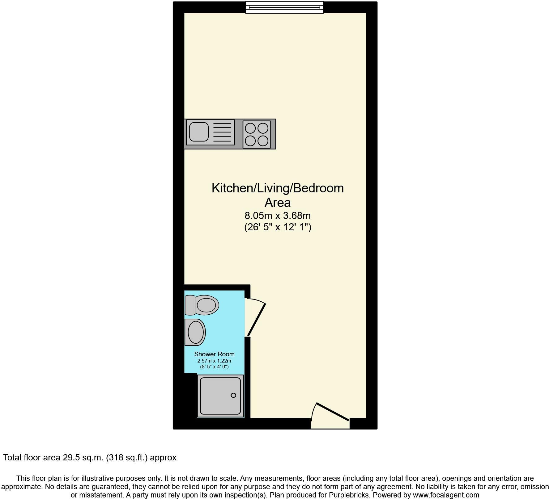Unit BLP 15, Block B, 30 Fox Street, Liverpool floorplan