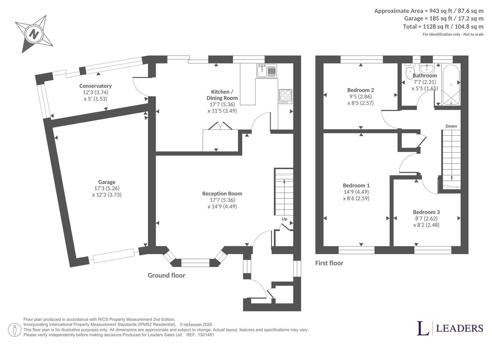 12, Wynstead Covert, West Midlands floorplan