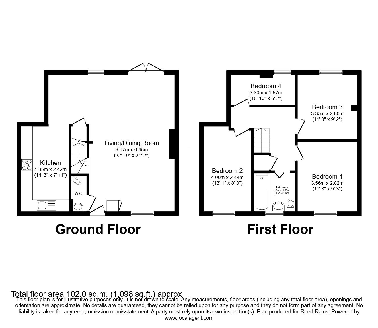 27, Bollington Road, Manchester floorplan