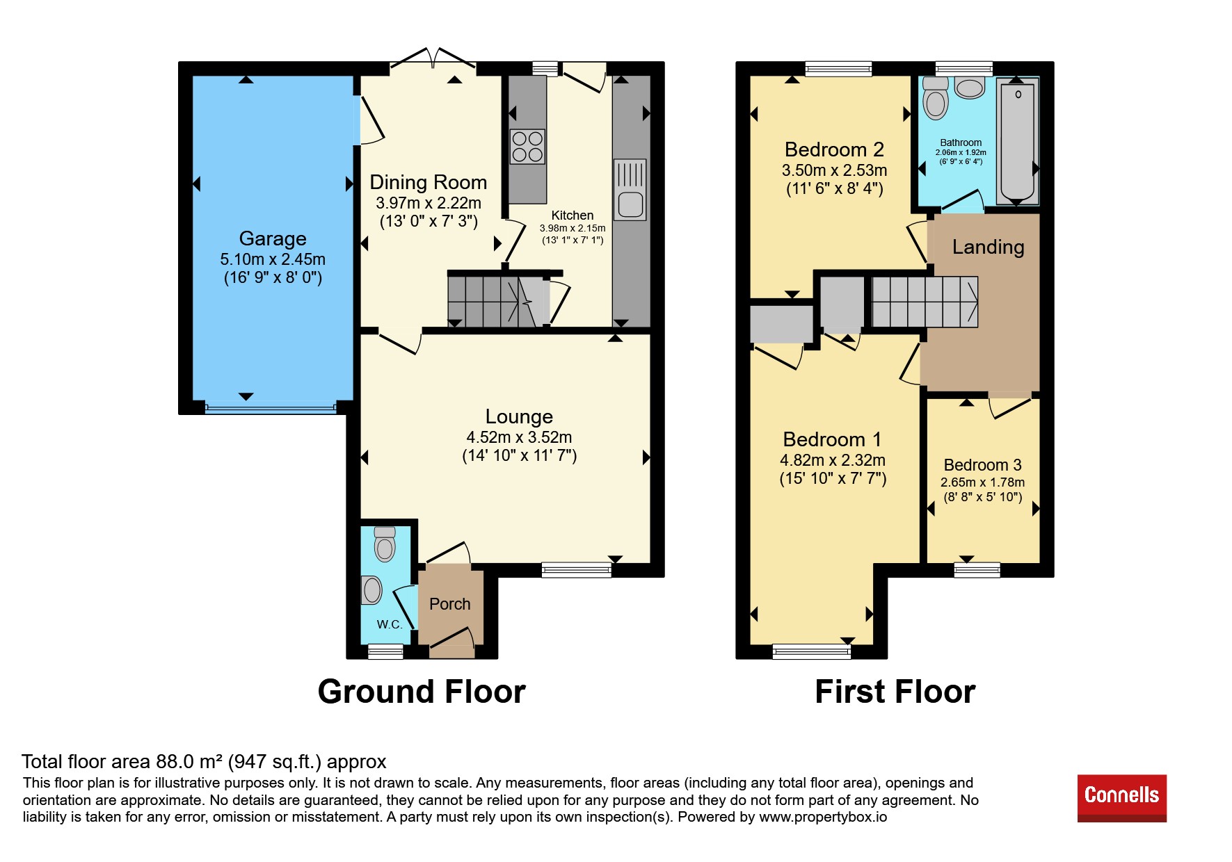 70, Cave Grove, Bristol floorplan