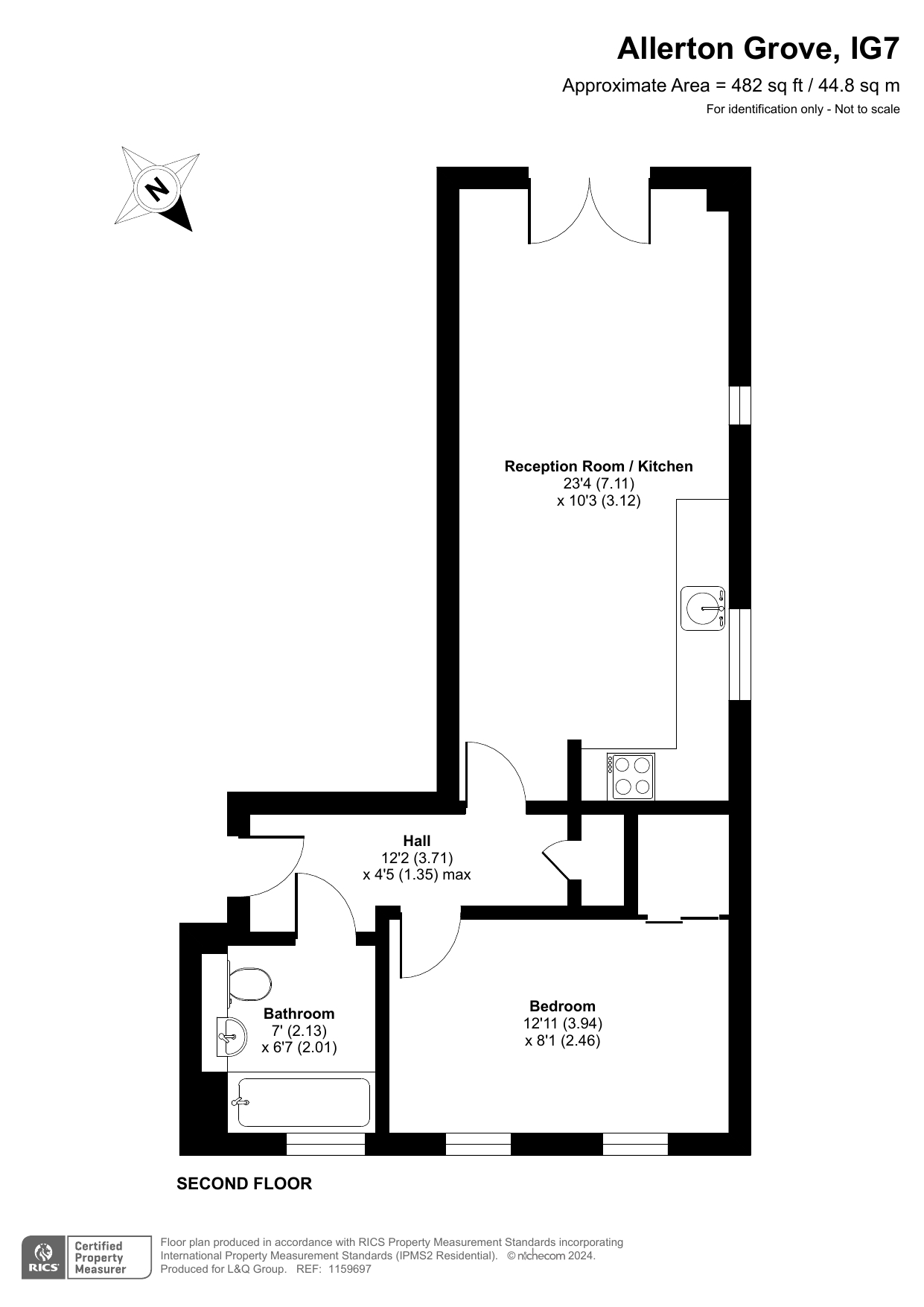 Allerton Grove, Chigwell floorplan