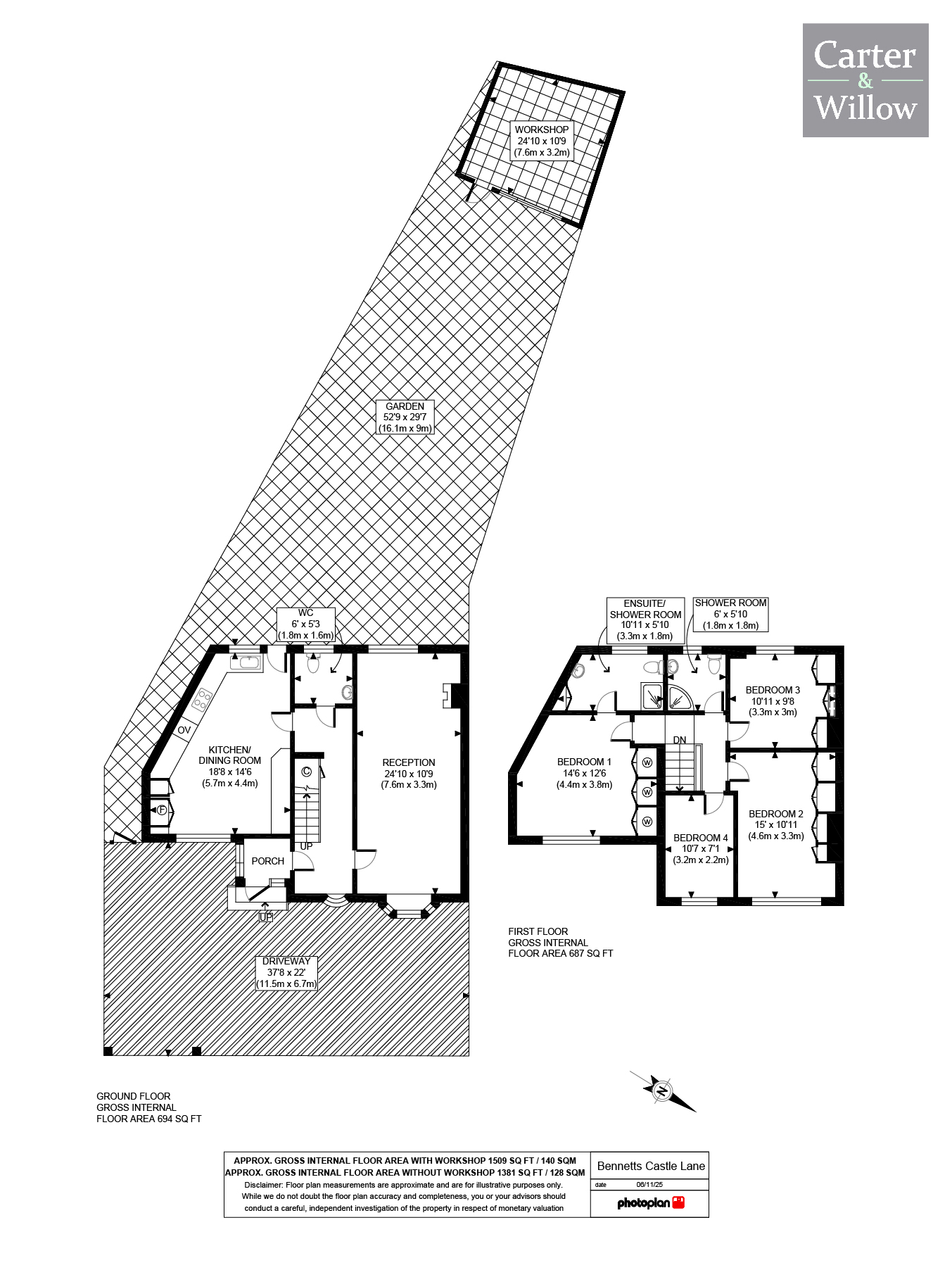 78, Bennetts Castle Lane , Dagenham  floorplan