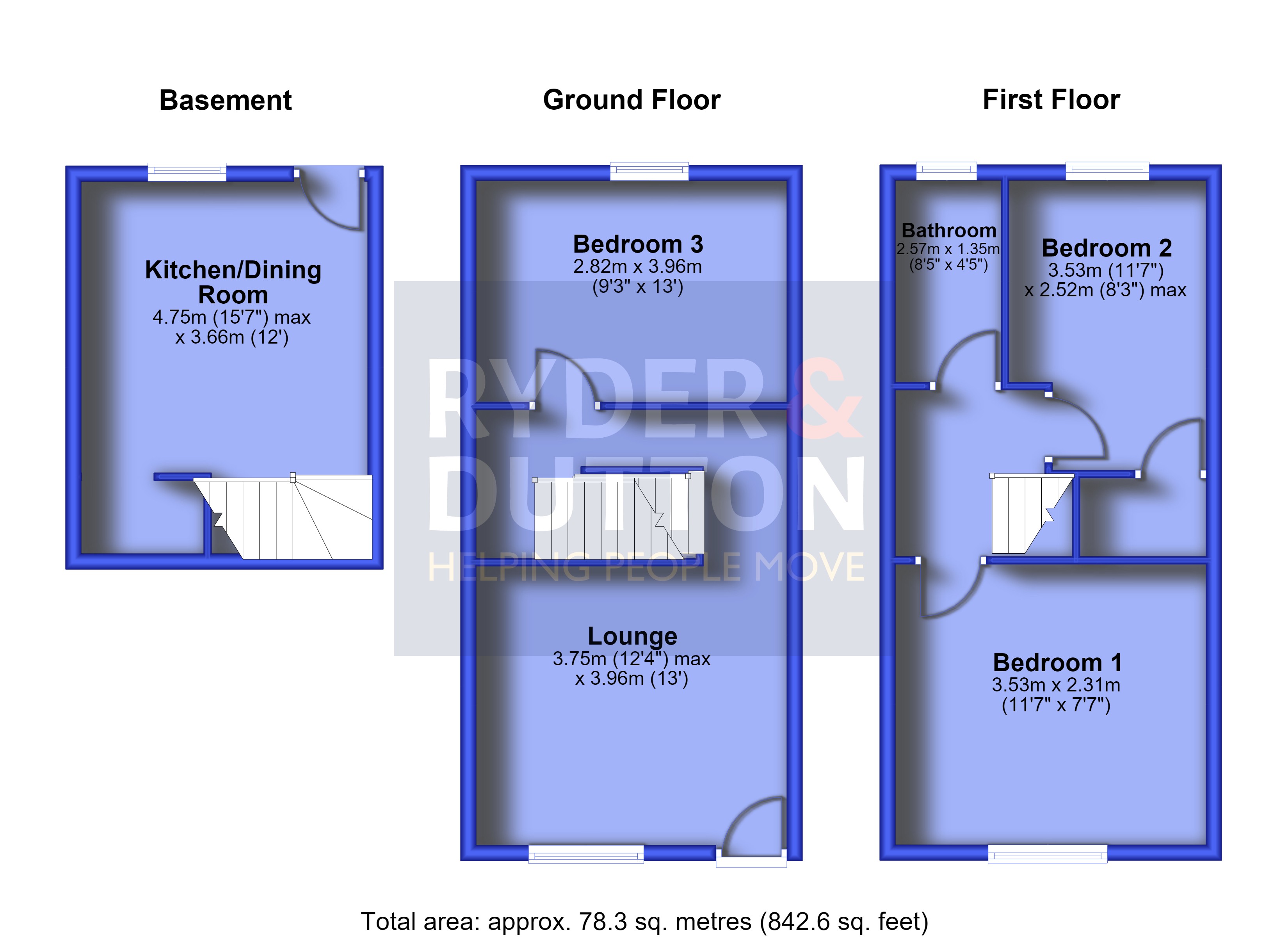 183, Mottram Moor, Hyde floorplan