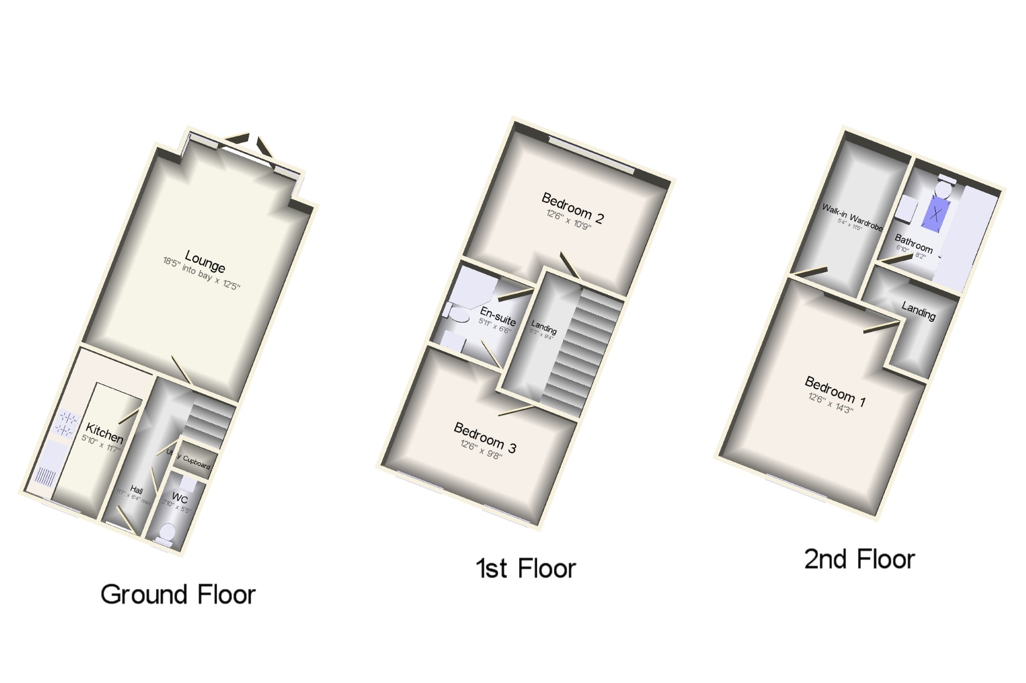 3 Bedrooms Terraced house for sale in Haven Close, Halifax, West Yorkshire HX3