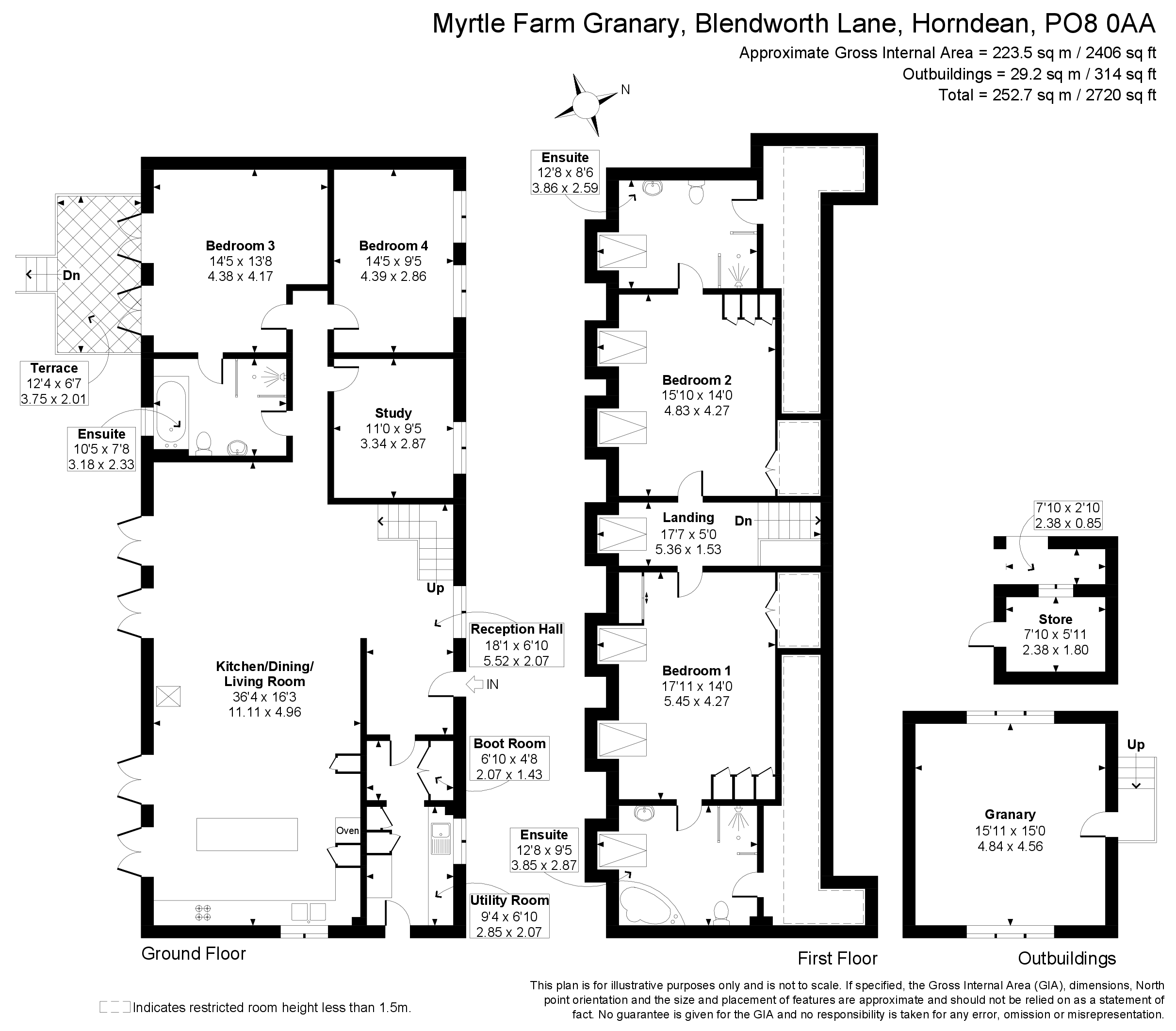 Myrtle Farm Granary, Blendworth Lane, Waterlooville floorplan
