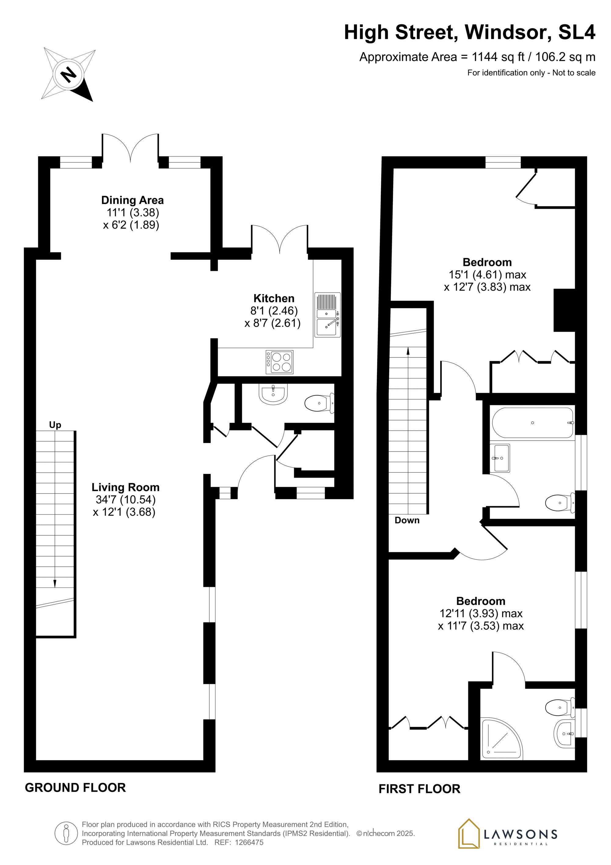 6 Guards View, Windsor floorplan