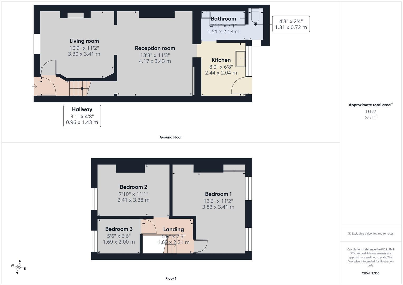 15, Wootton Street, Bedworth floorplan