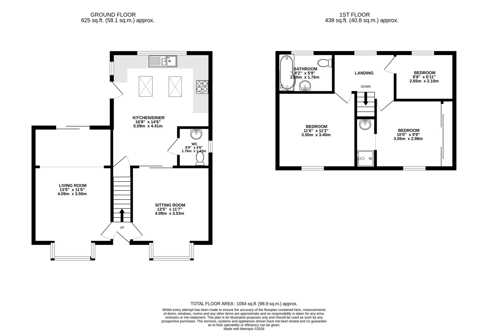 23 Coed Y Gric Road, Pontypool floorplan