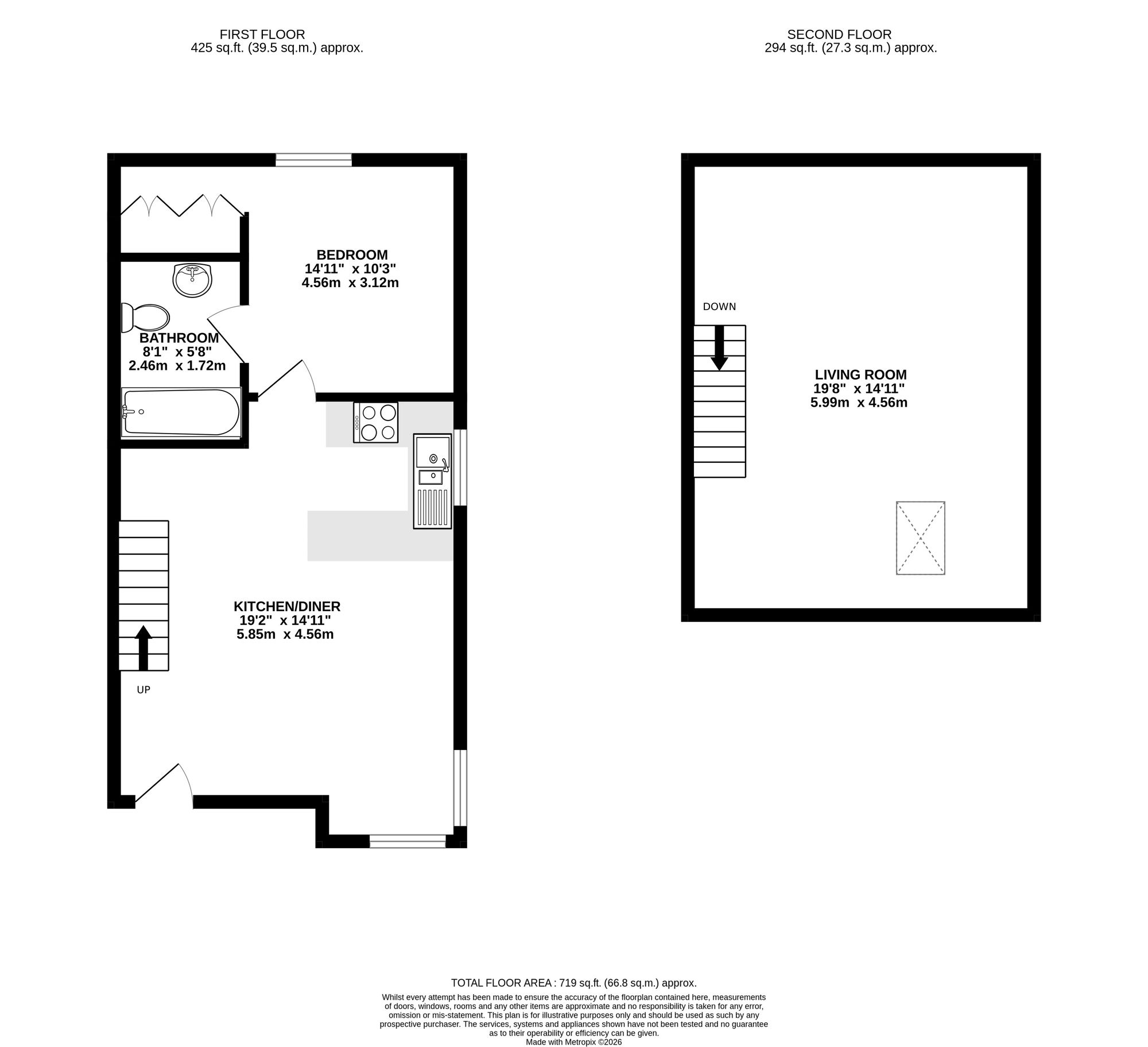 6 White Hart Mews, Caldicot floorplan