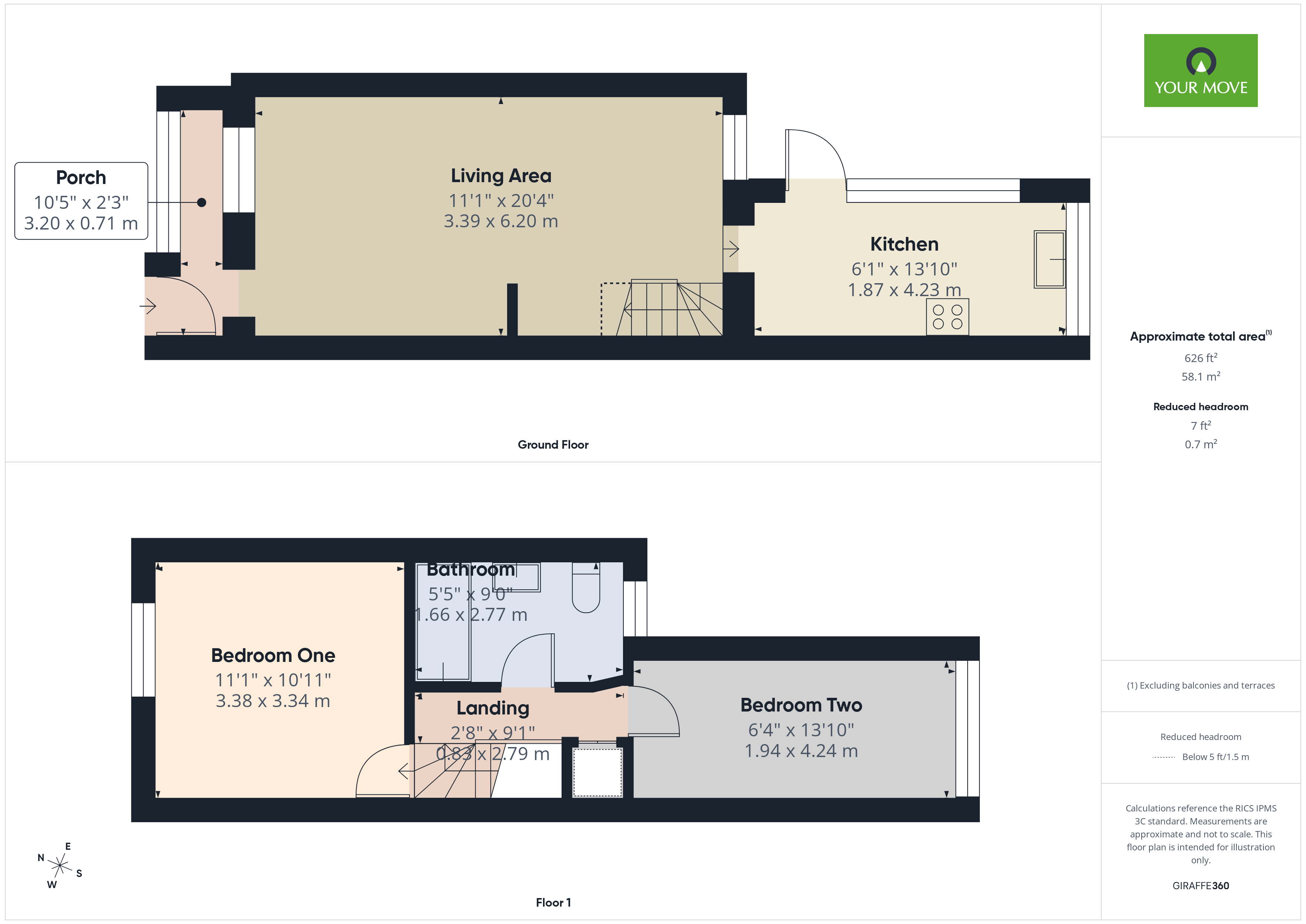 44, Woodlands Road, Romford floorplan