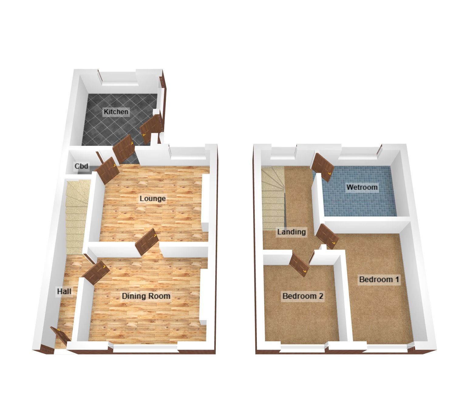 37, Ilan Road, Caerphilly floorplan