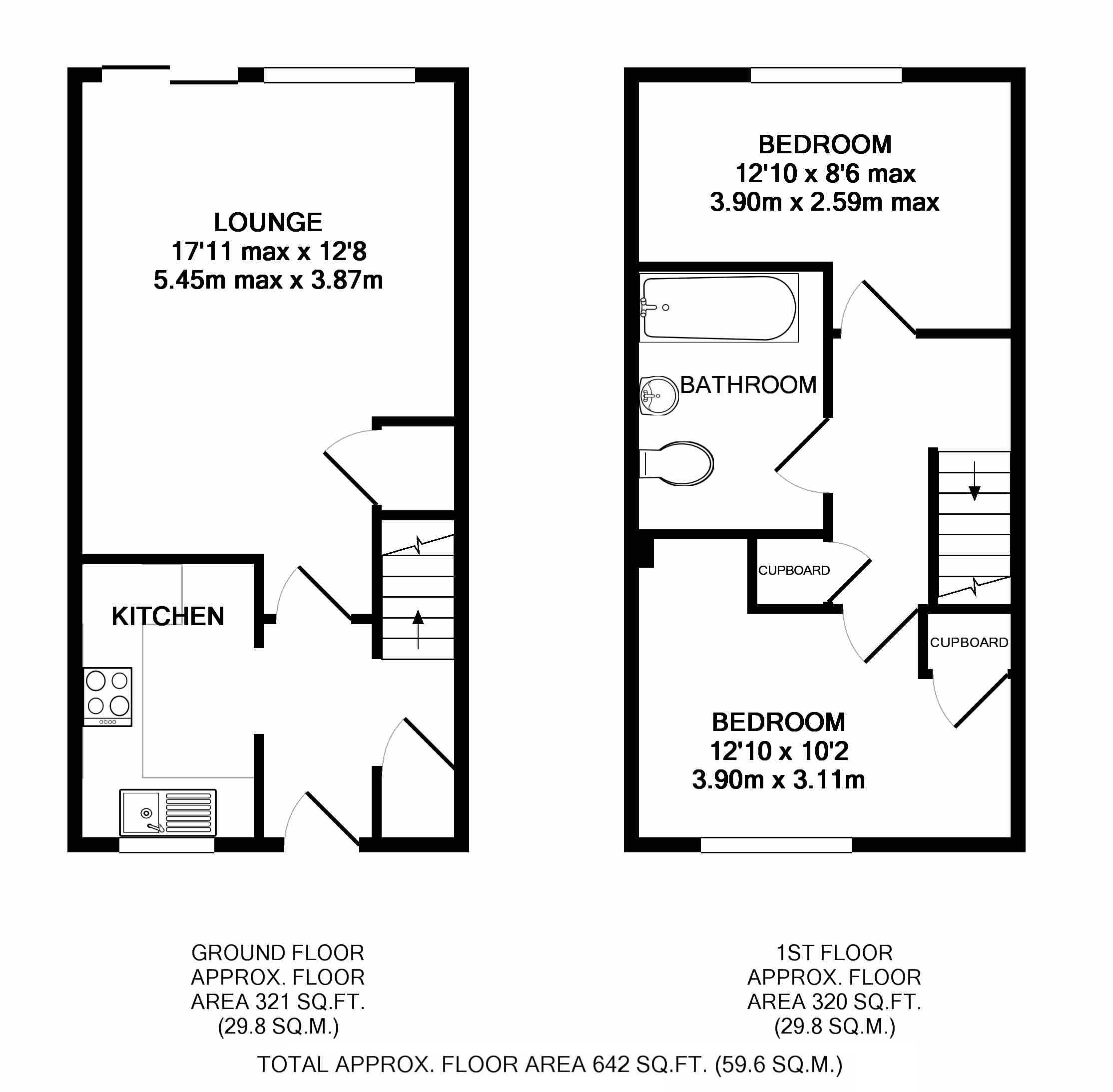 2 Bedrooms Terraced house for sale in Johnsons Way, Greenhithe DA9