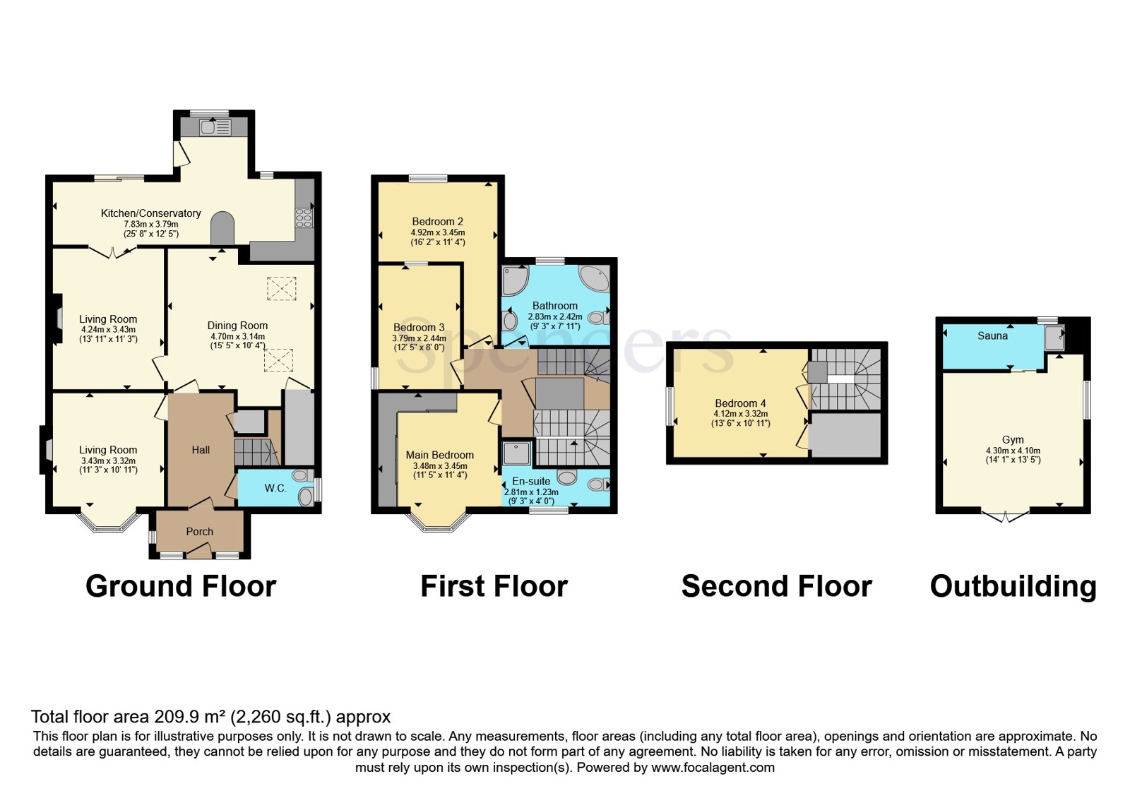 40, Scraptoft Lane, Leicester floorplan