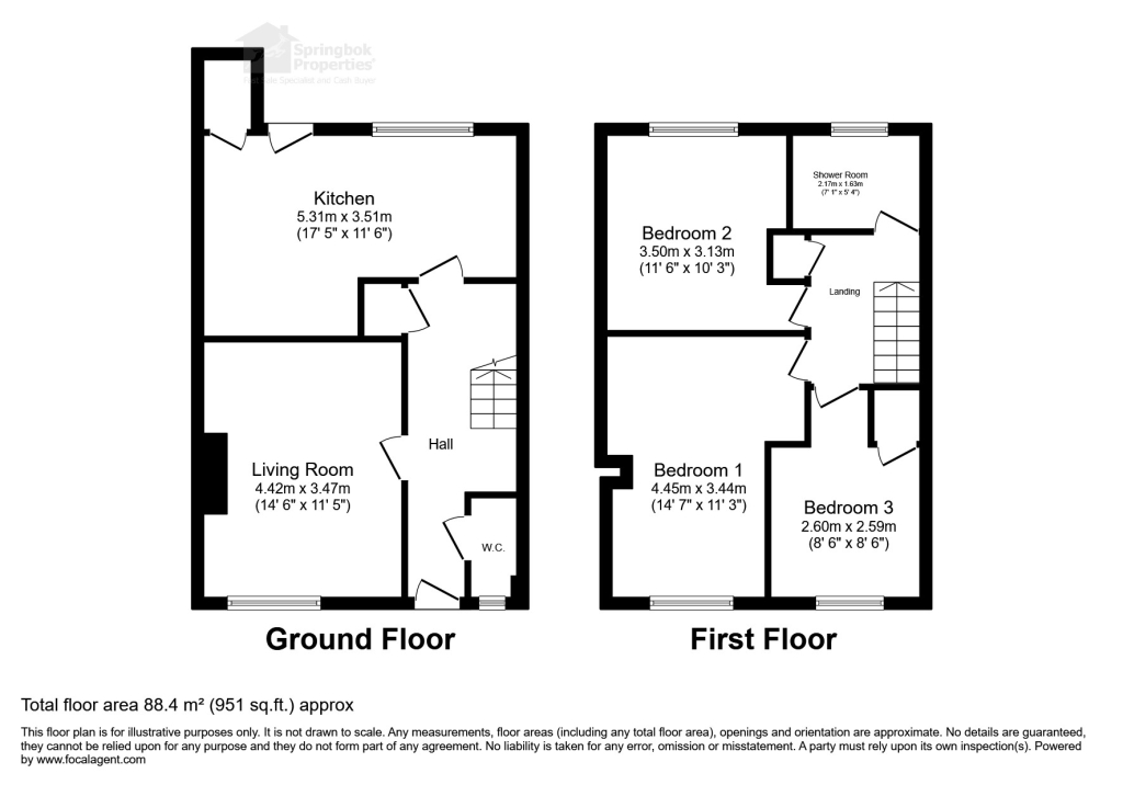 4, Falklands Court, Withernsea floorplan