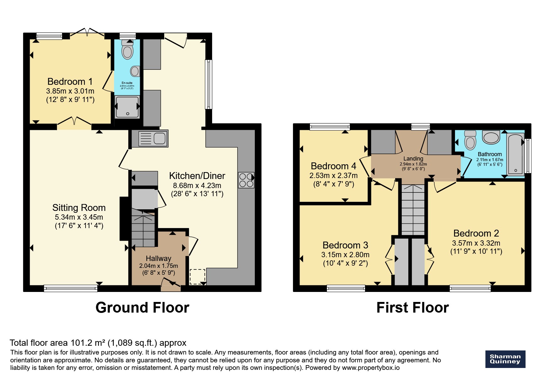 27, Feldale Place, PETERBOROUGH floorplan