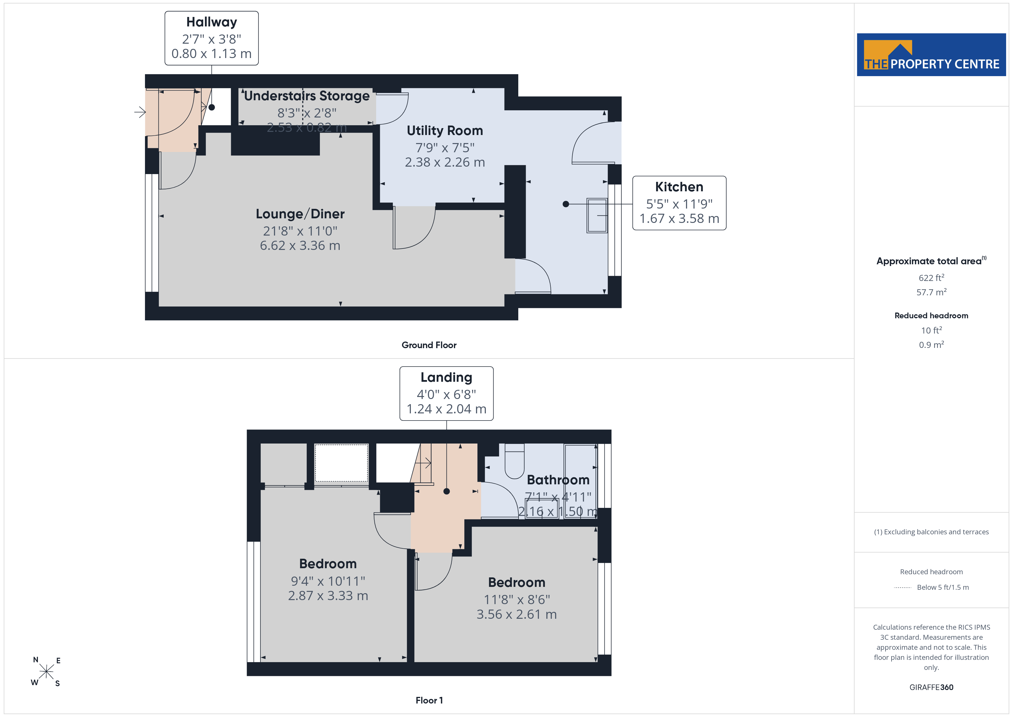 11, Harewood Close, Gloucester floorplan