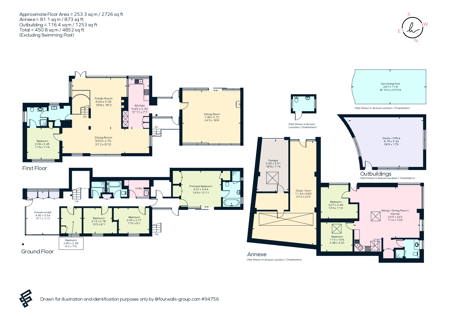 Klee House, Deep Mill Lane, Little Kingshill floorplan