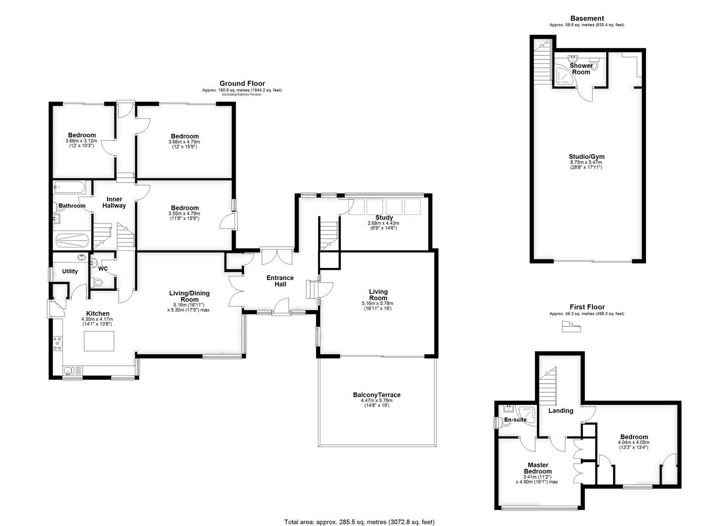 17, Hillside Road, Portishead floorplan