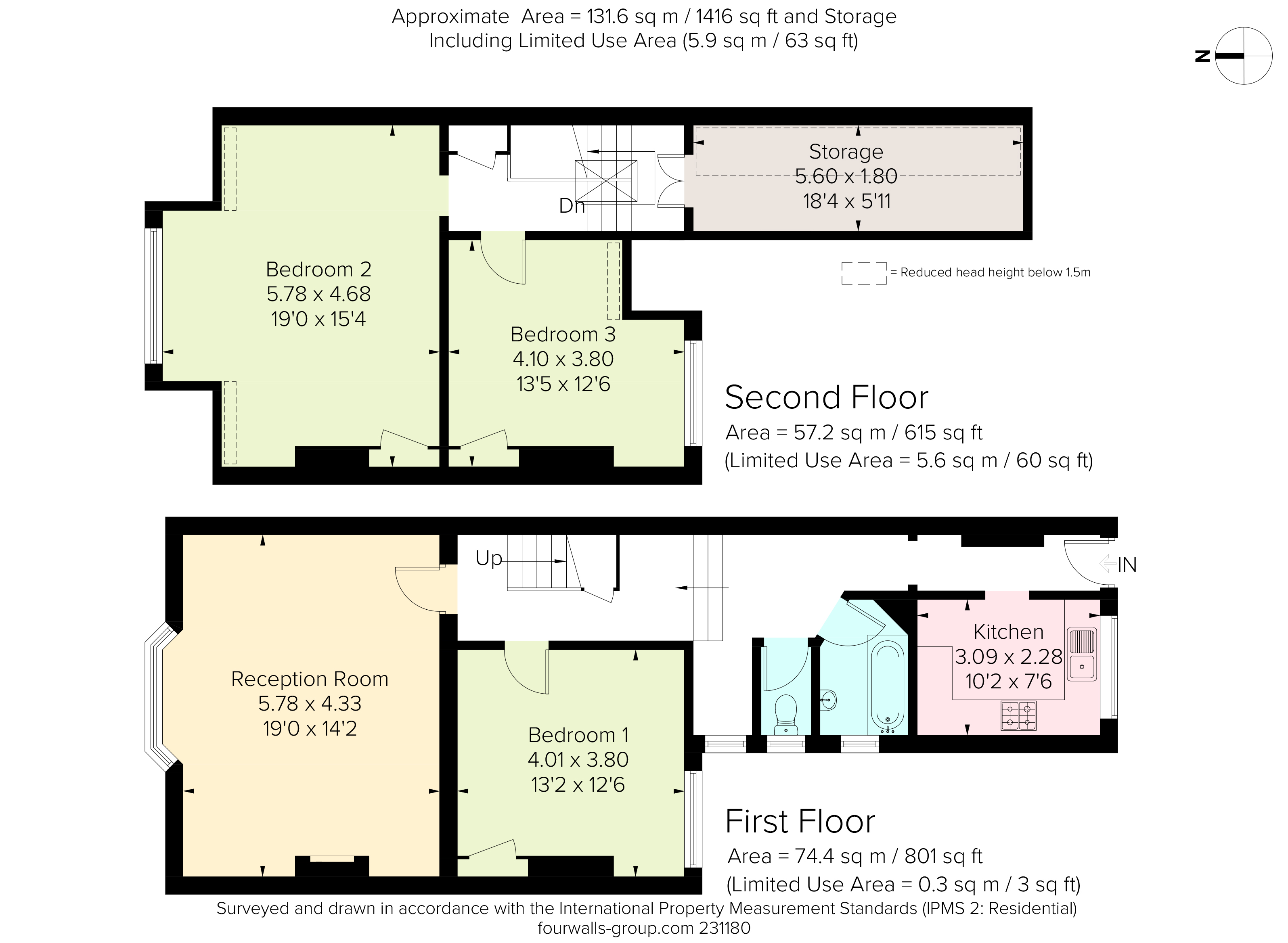 13a, Church Street, Weybridge floorplan