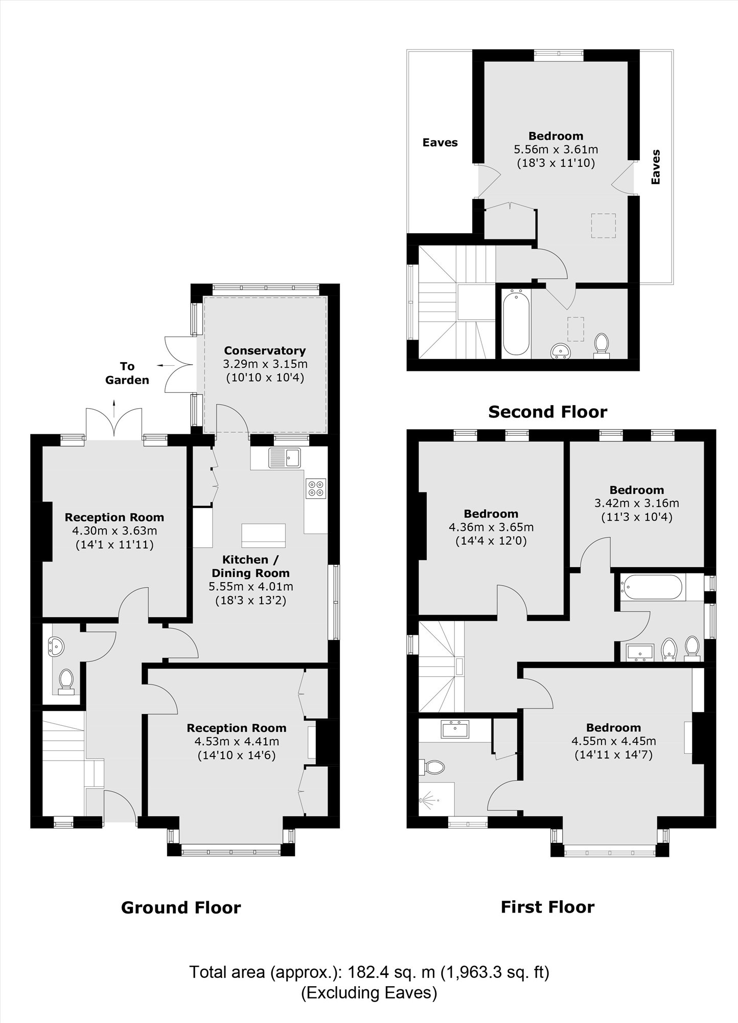 30, Bolton Gardens, Teddington floorplan