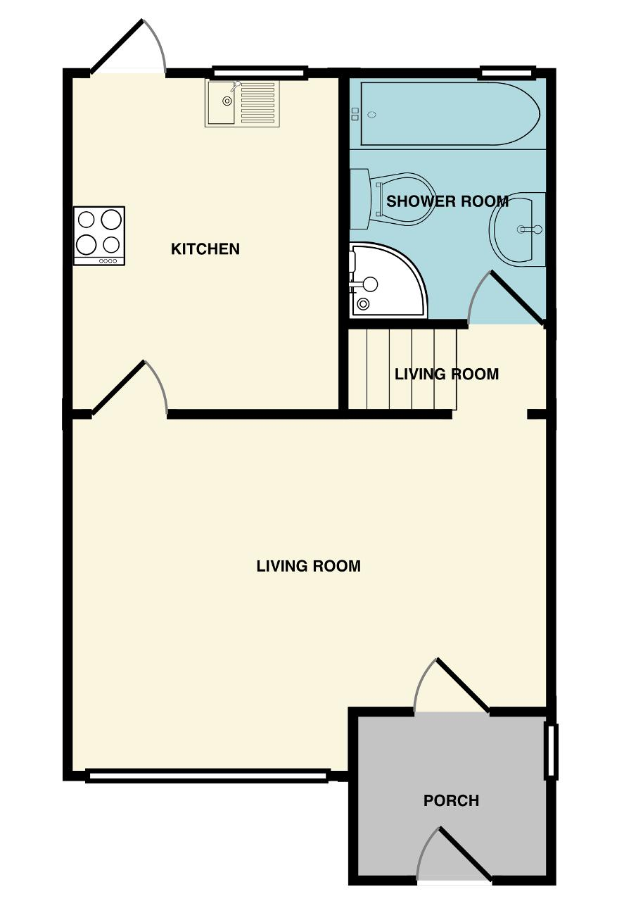 6 Beechwood Gardens, Rainham floorplan
