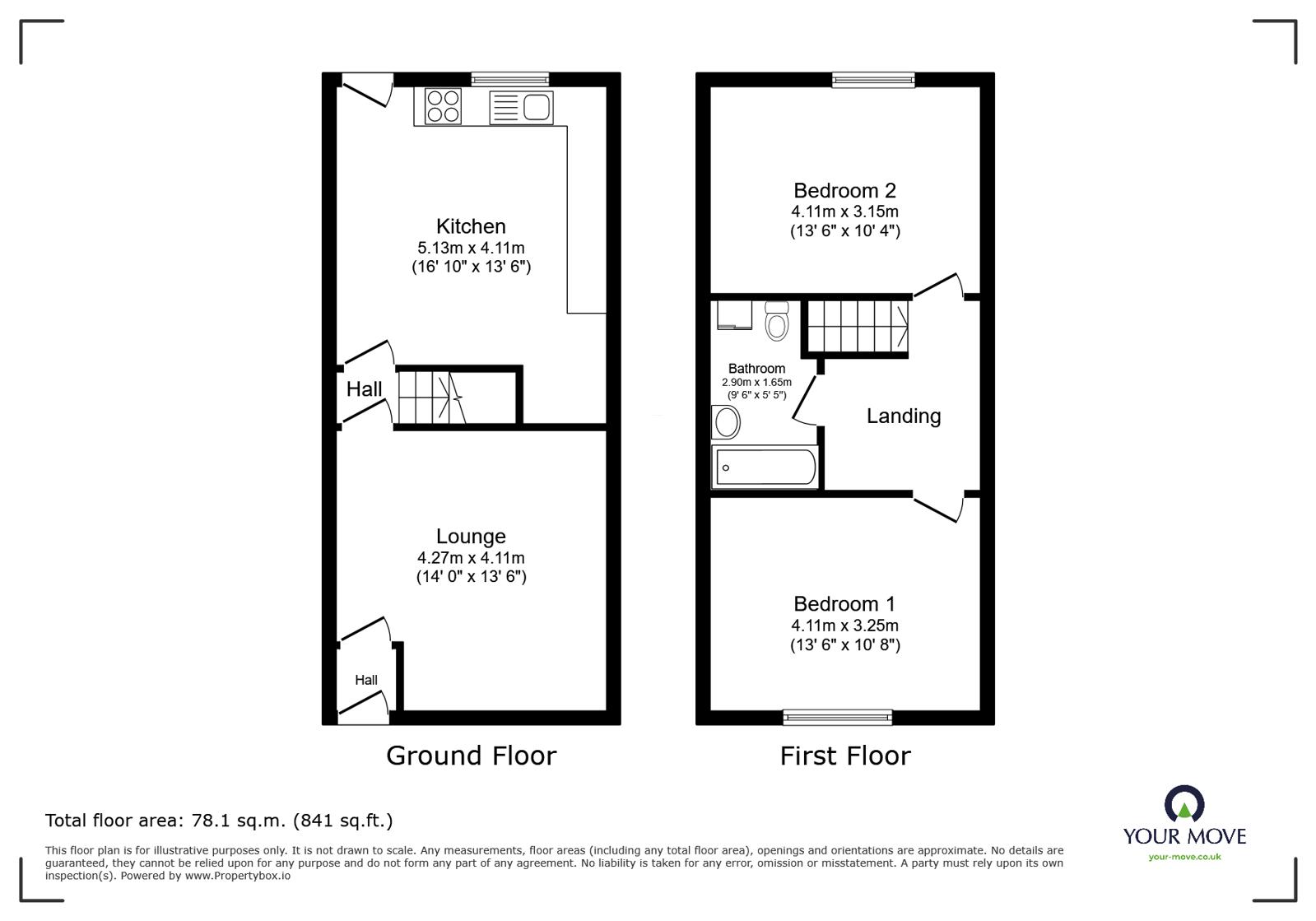 19, Preston Street, Lancashire floorplan